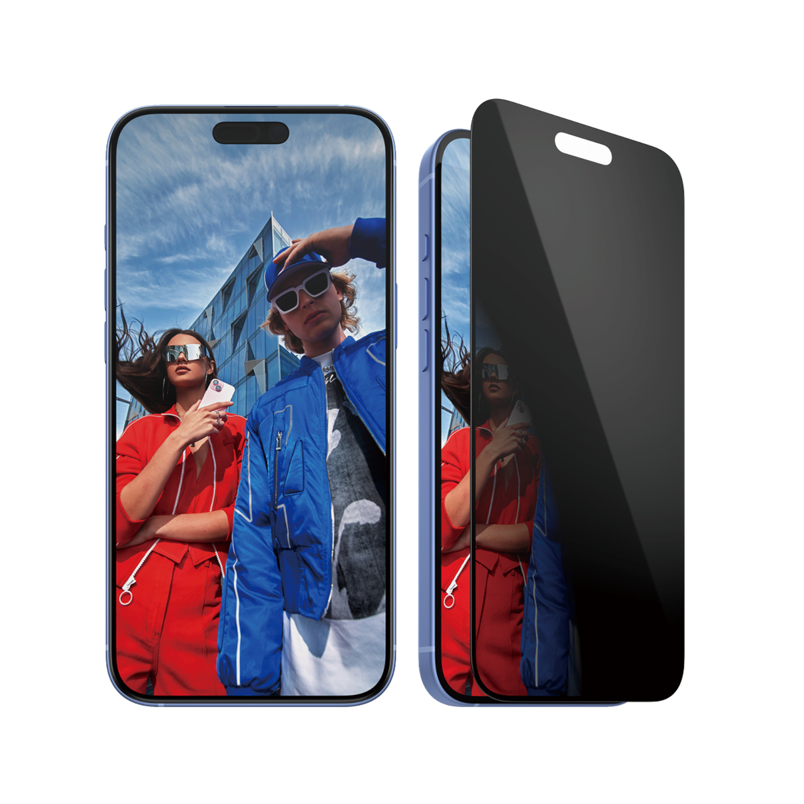 PanzerGlass Privacy Screen Predector for IPhone 16 Plus 15 Plus Ultra-Wide Fit