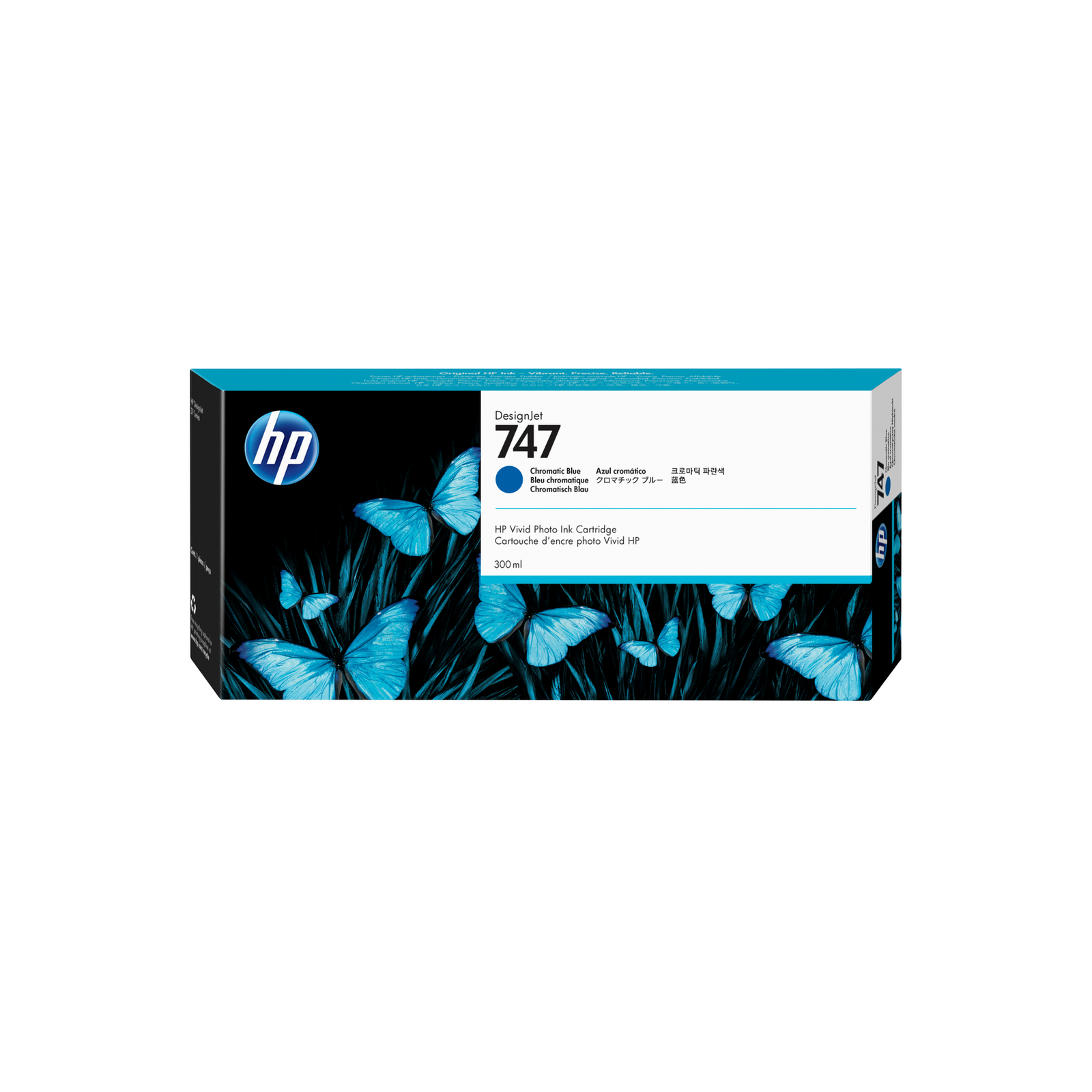 HP Ink 747 Chromatic cyan P2V85A