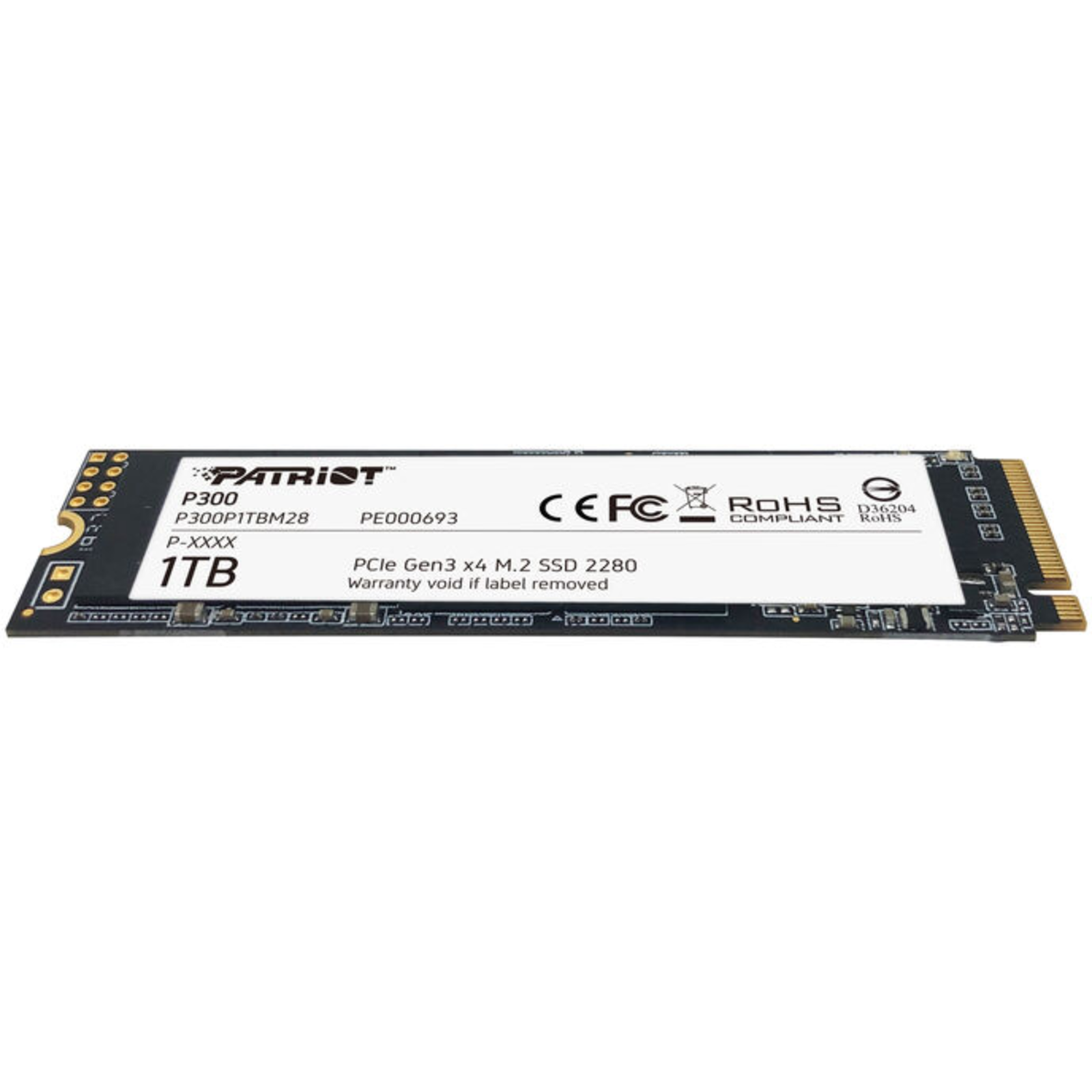 Patriot Memory P300 1 TB PCIe 3.0 X4 NVMe 1.3 M.2 2280
