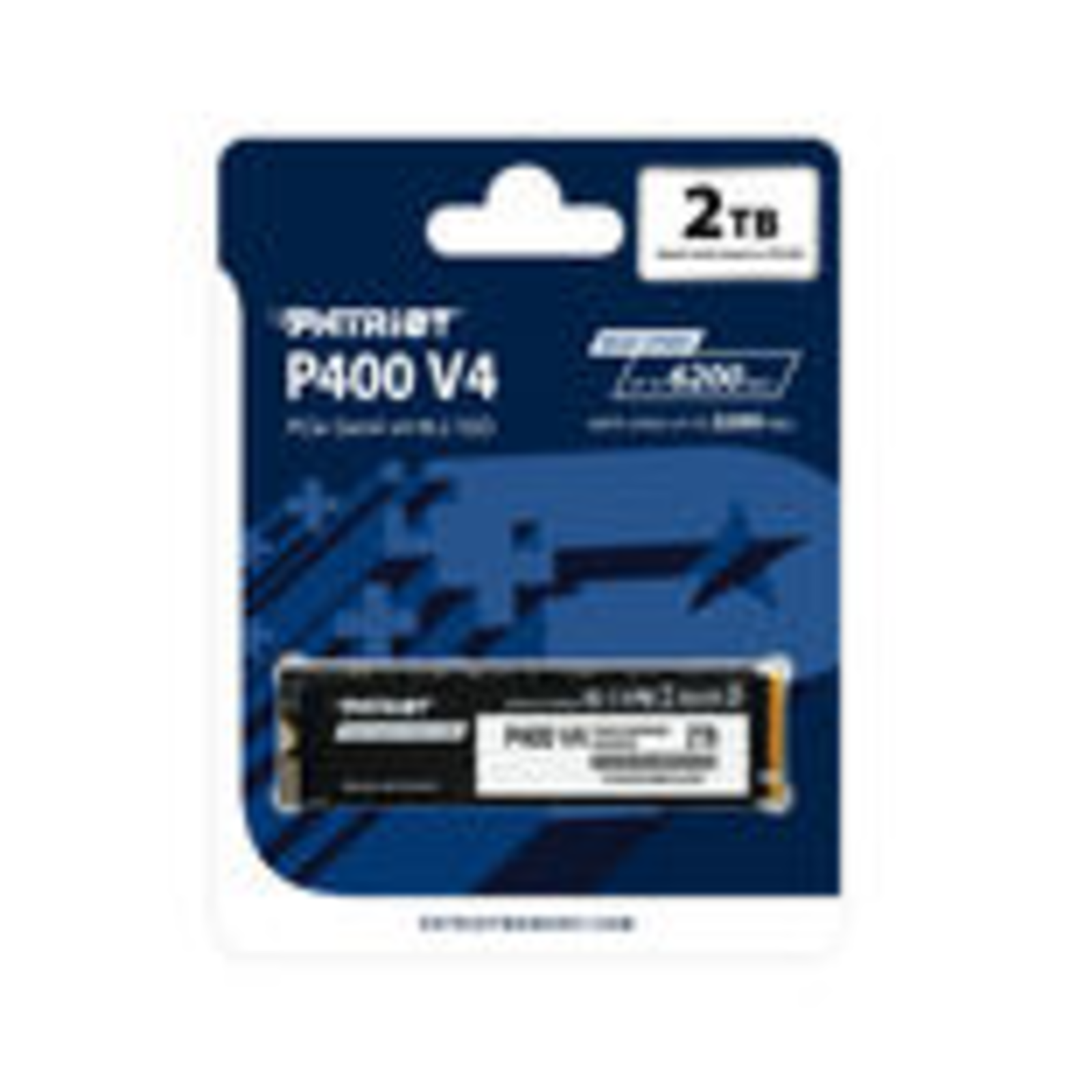 PATRIOT P400 V4 2TB SSD Internal M.2 PCIe Gen4 X4 NVMe 2280