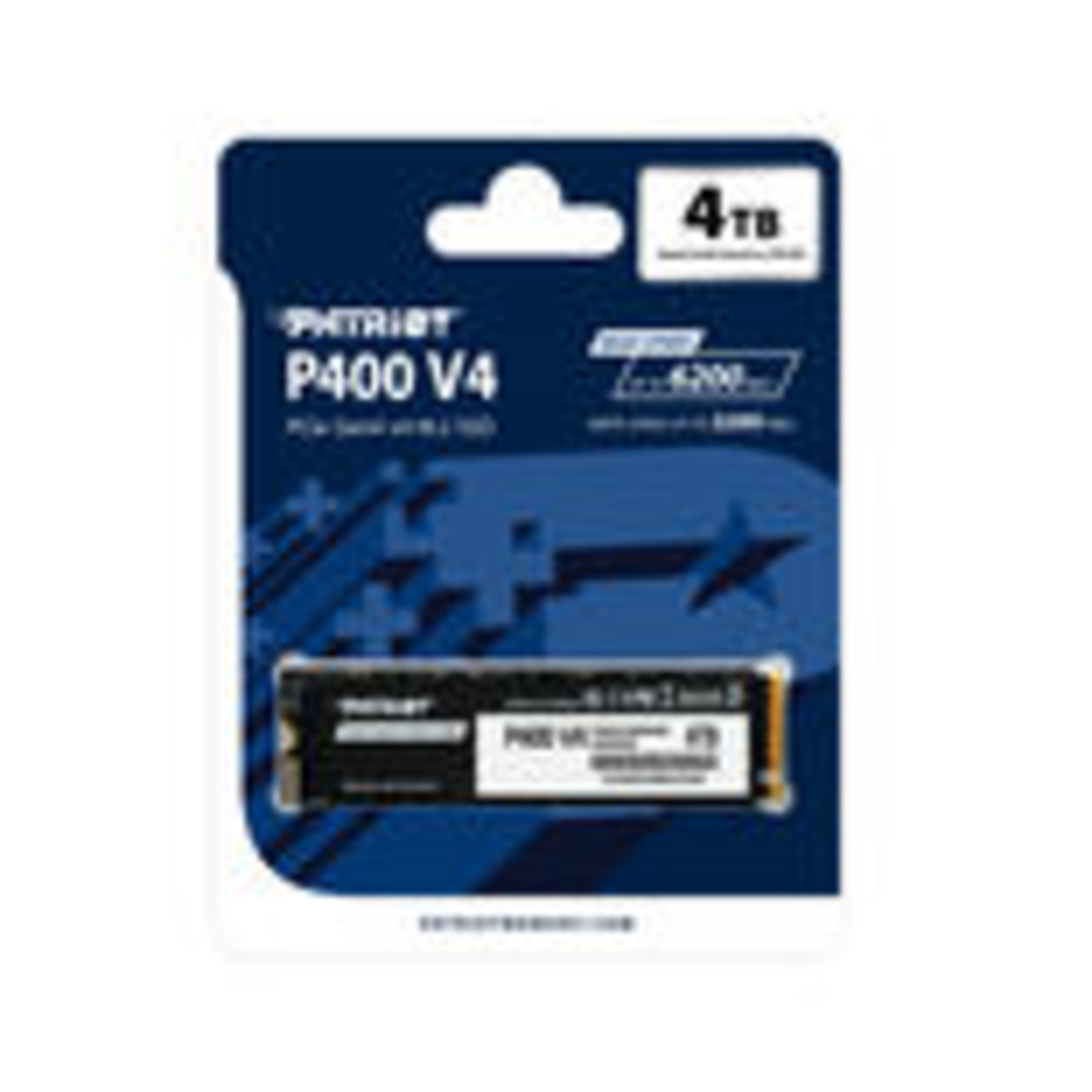 PATRIOT P400 V4 4TB SSD Internal M.2 PCIe Gen4 X4 NVMe 2280