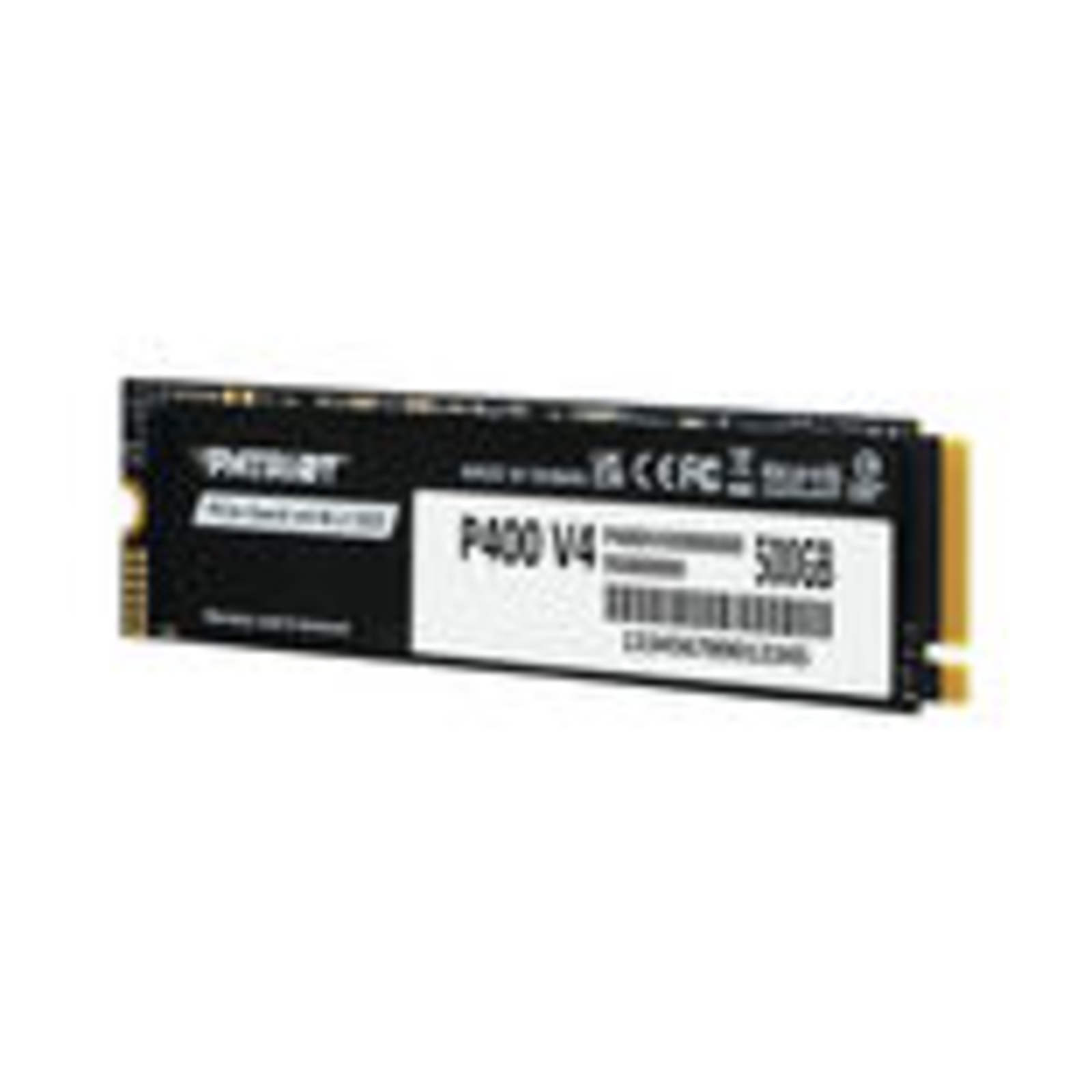 PATRIOT P400 V4 500GB SSD Internal M.2 PCIe Gen4 X4 NVMe 2280