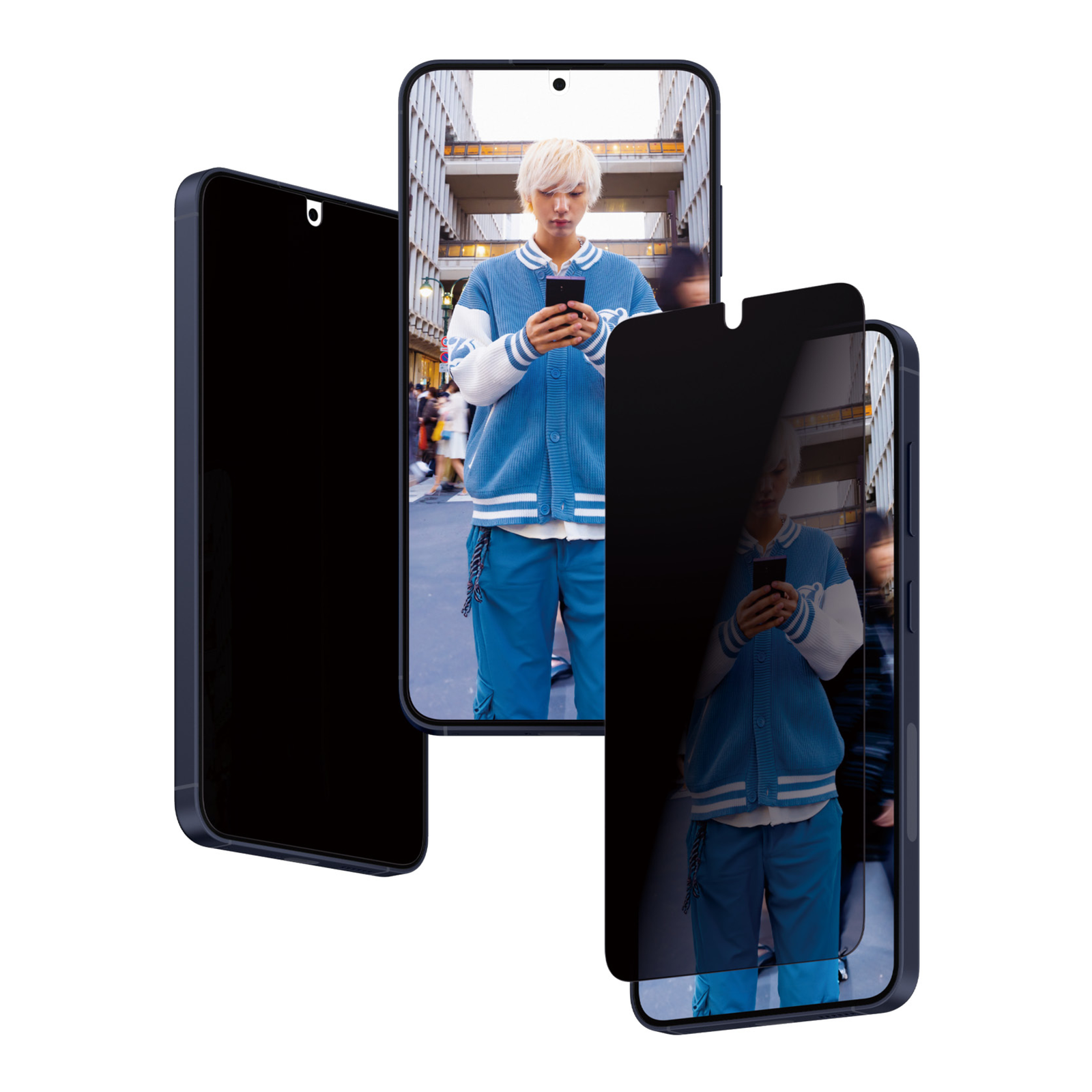 PanzerGlass Privacy Screen Predector transparent Samsung Galaxy S24 EasyAligner