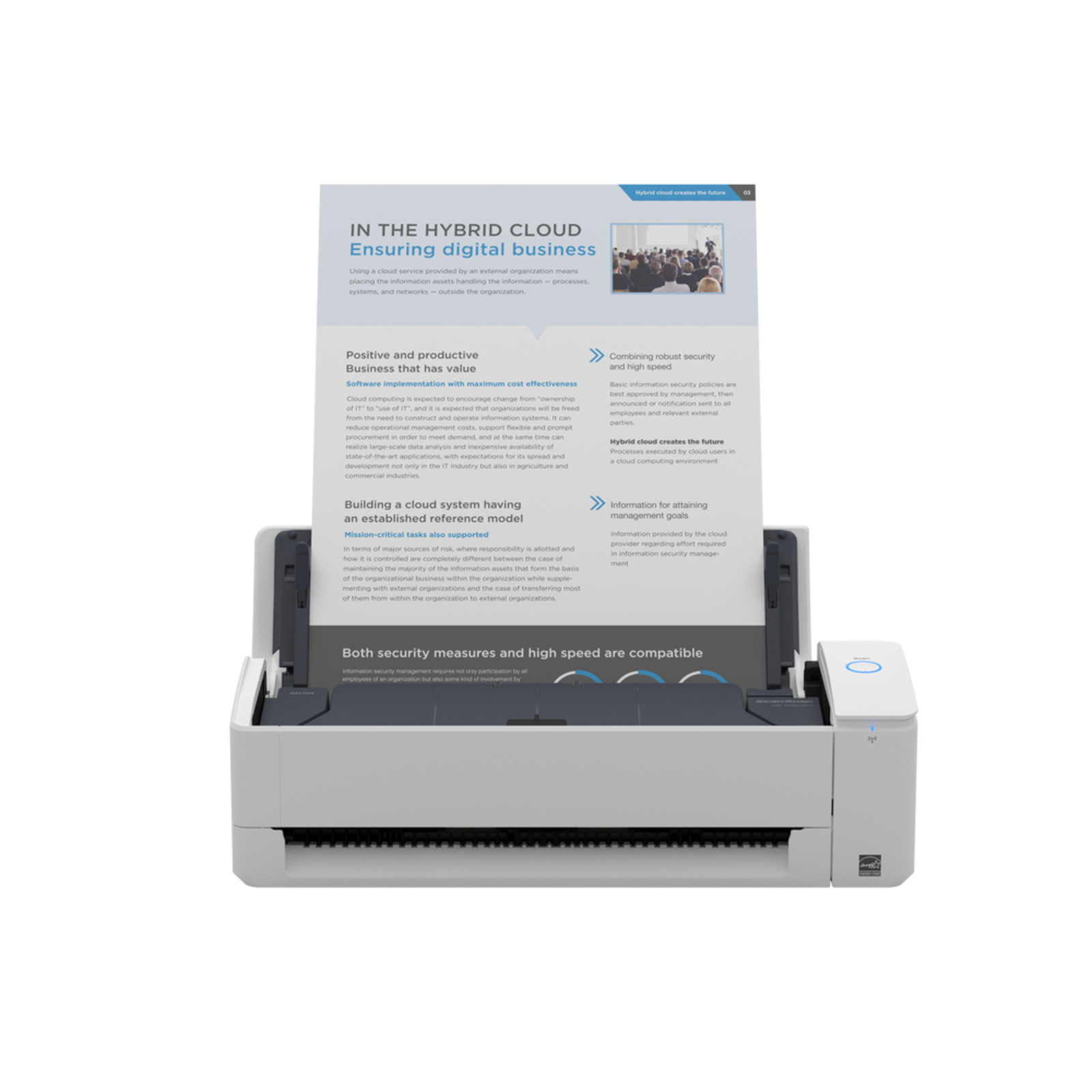 FUJITSU ScanSnap IX1300 Document Scanner. A4-Documents. AFD
