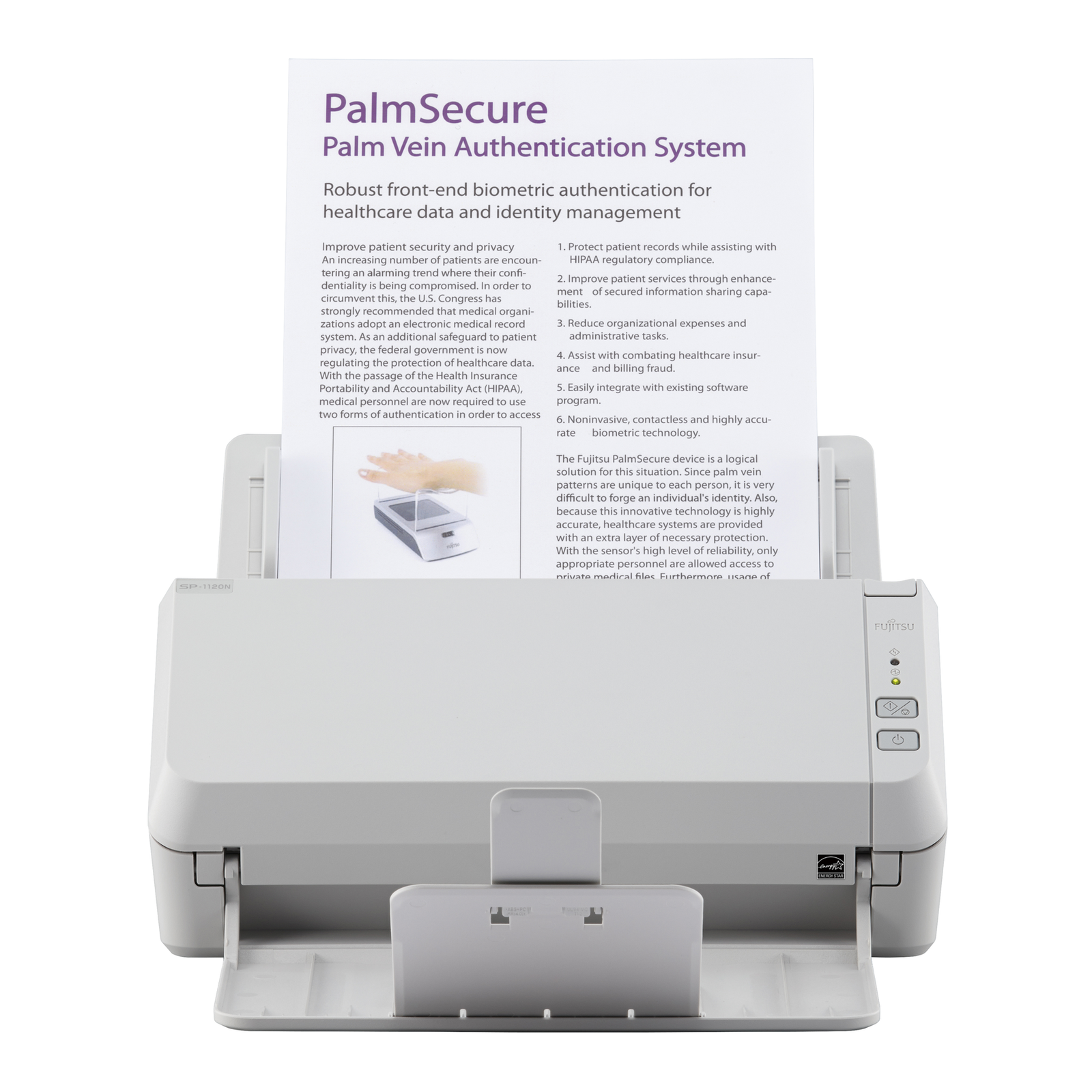 FUJITSU SP-1120N Image Scanner Document Scanner. A4-Documents. AFD