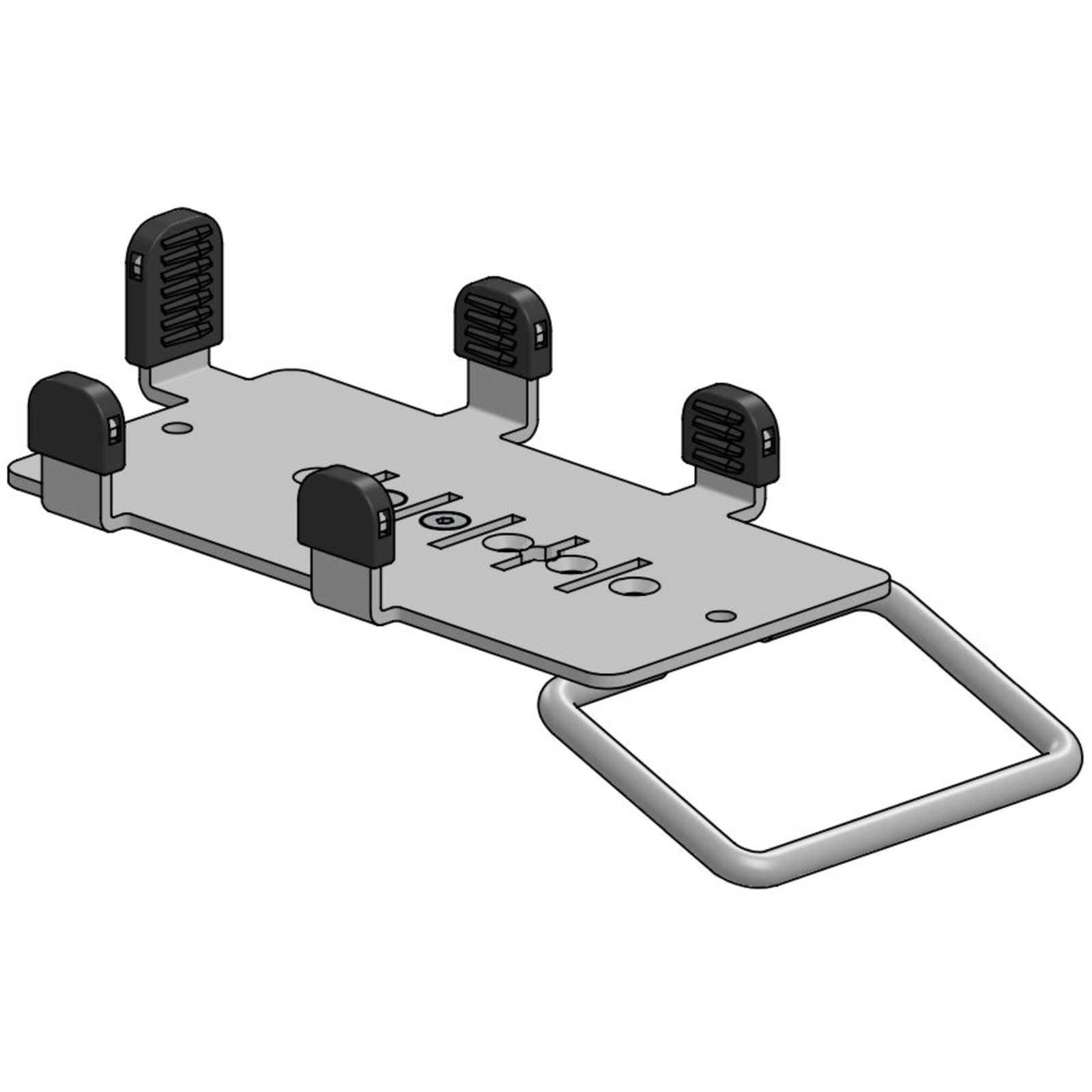Ergonomic Solutions SpacePole EC Card Terminal Holder CCV Nexus Pad A35 PAX A35handle without Tilt