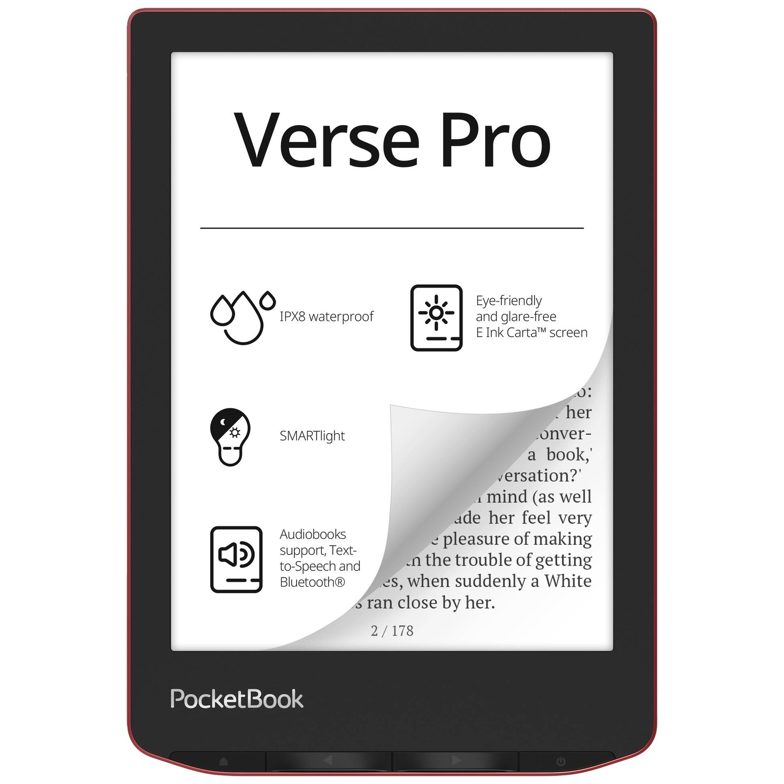 PocketBook Verse Pro Passion Red