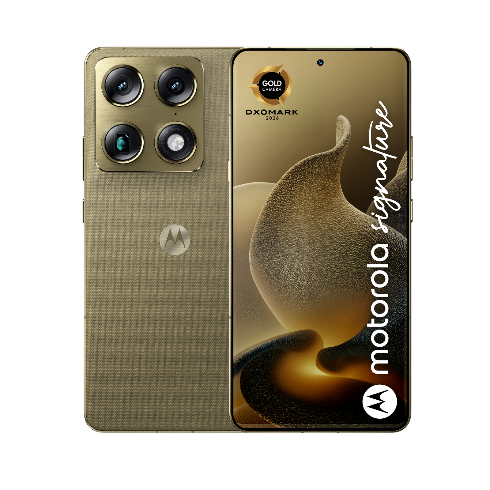 Motorola Signature 5G 16/512GB Android 16 Smartphone Martini olivee