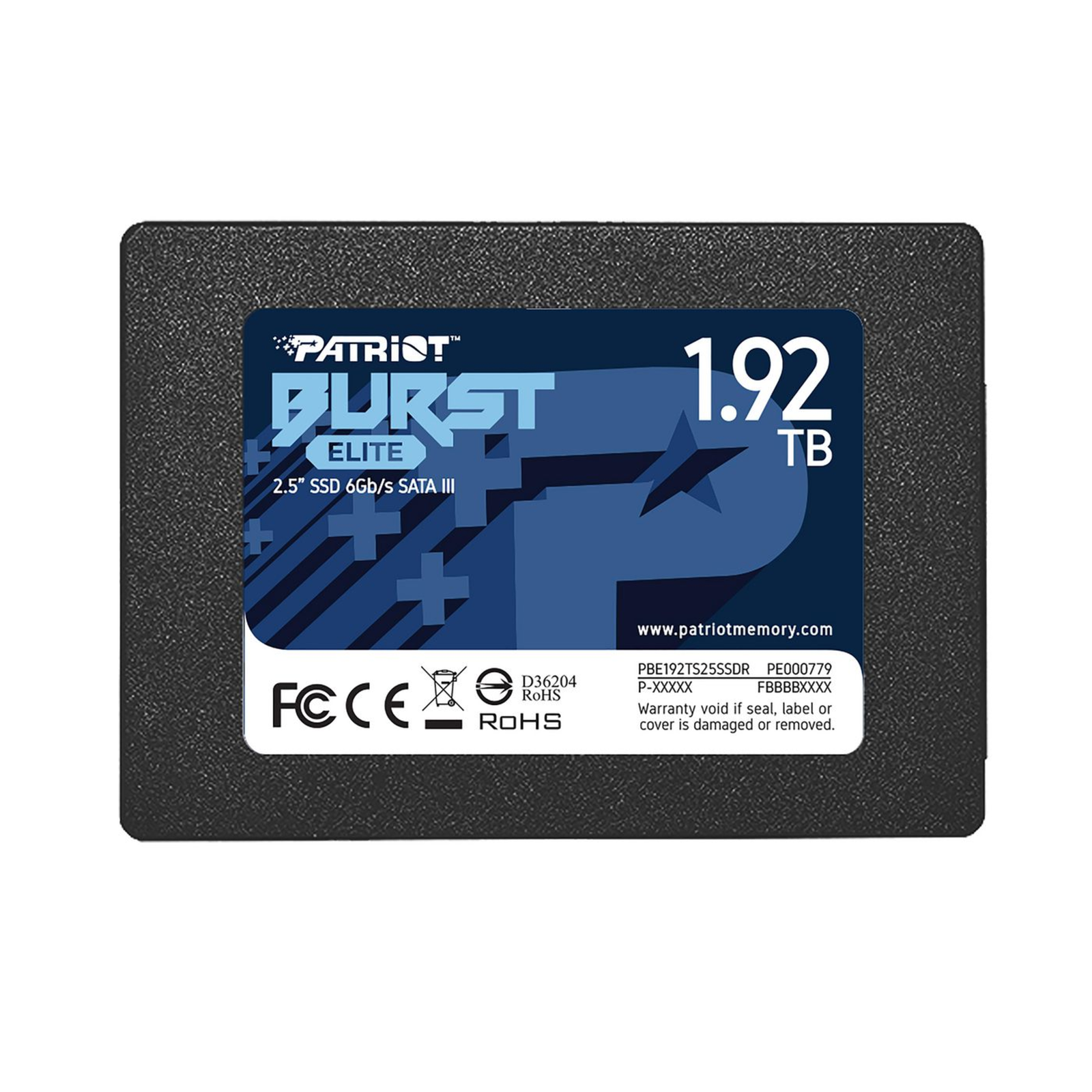 Patriot Memory Burst Elite 1.92 TB Black SATA 6 Gb S 2.5
