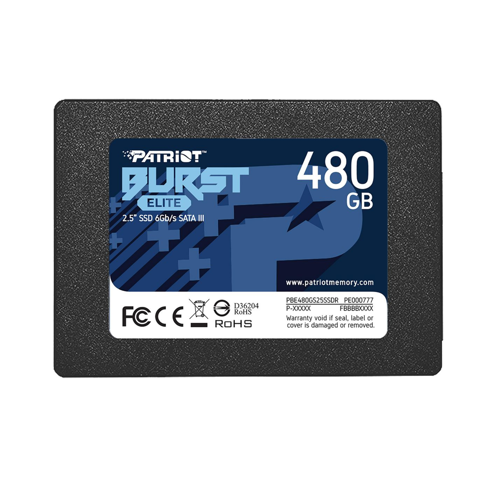 Patriot Memory Burst Elite 480 GB Black SATA 6 Gb S 2.5 GB