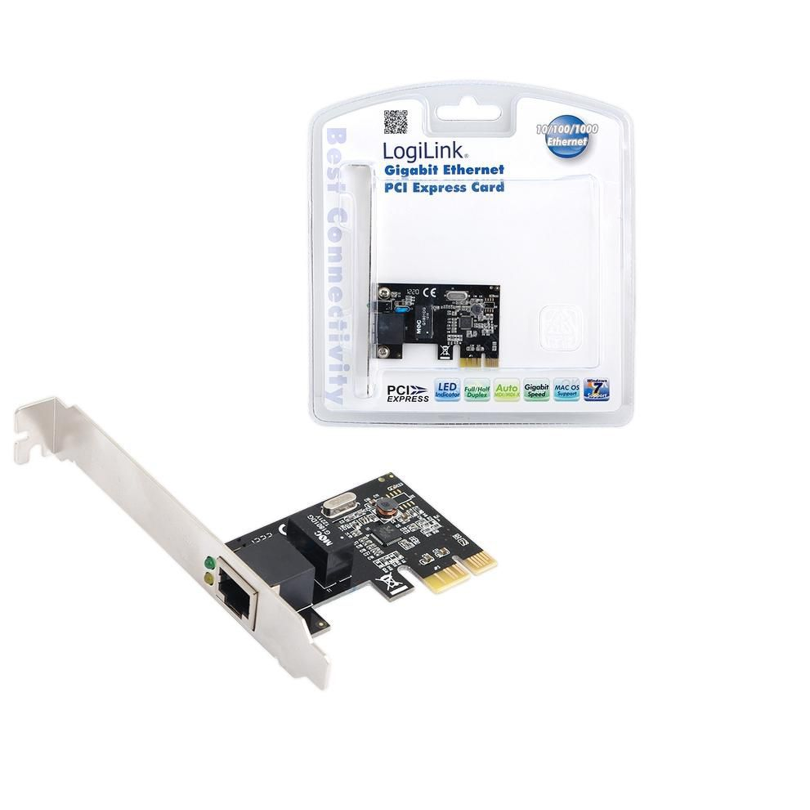 Logitech LOGILINK GIGABIT PCI-E Card DUPLEX X DSL
