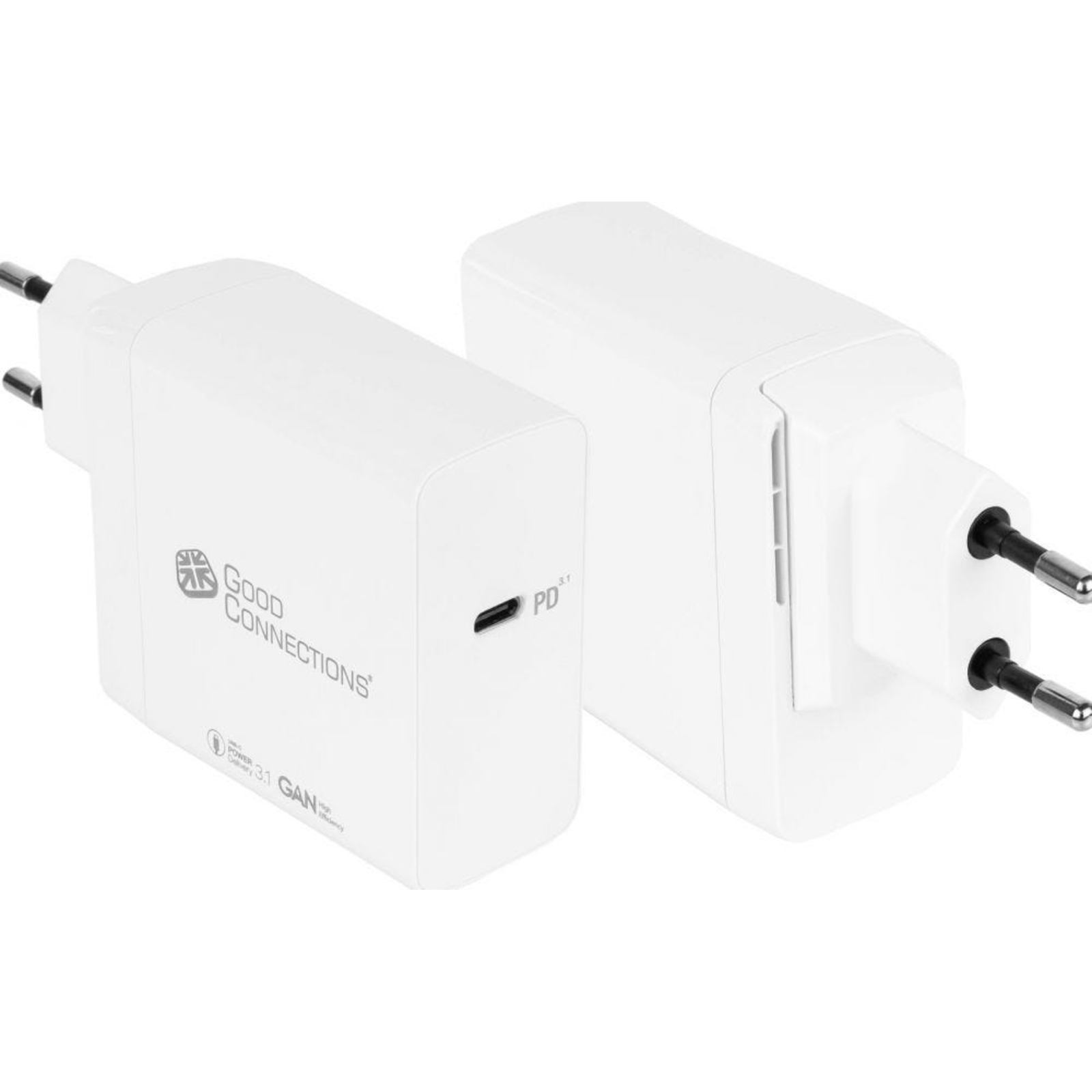 Good Connections USB Fast Charger 140W with GaN Technology USB-C PD3.1 QC5 PPS Incl. 1.2m