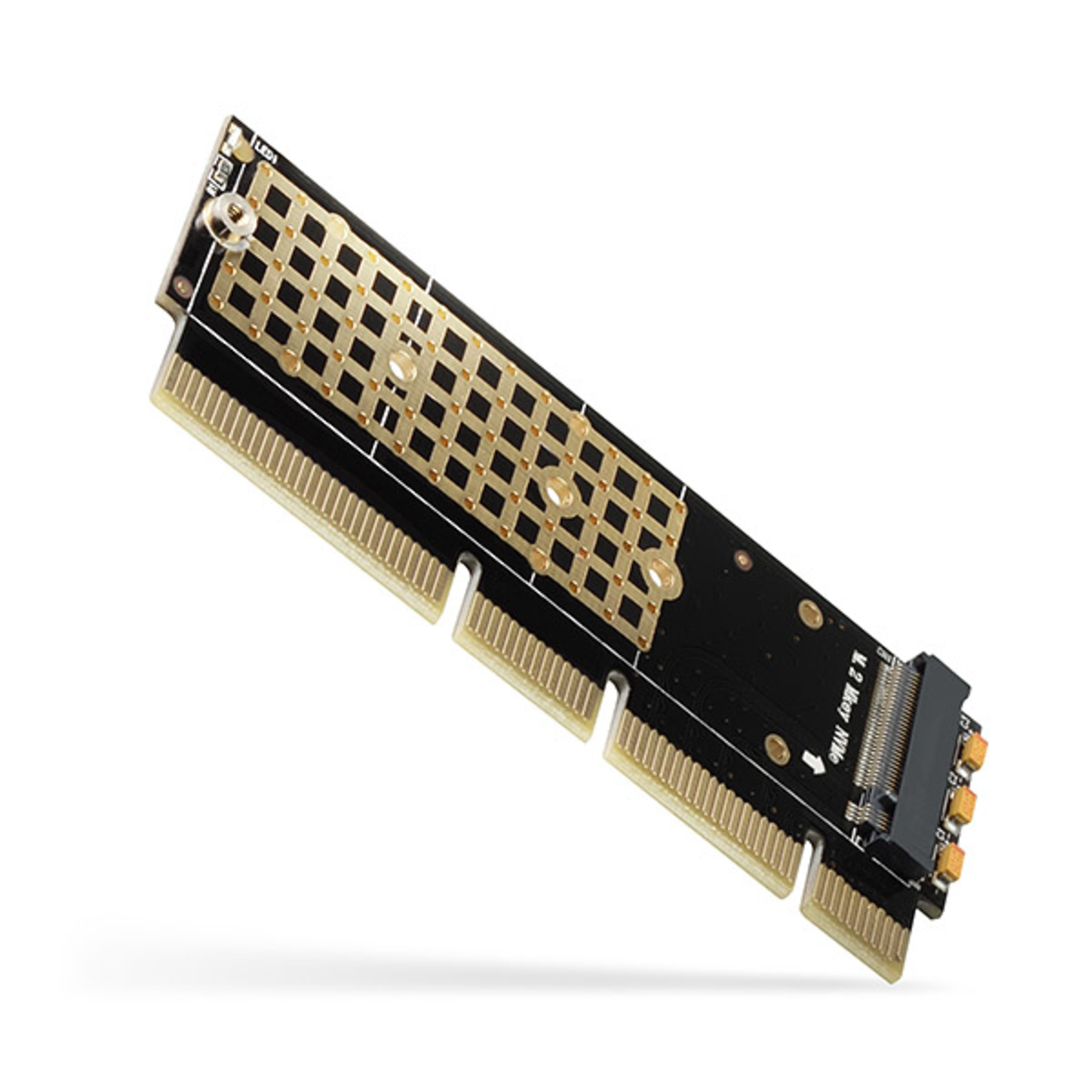 Axagon PCEM2-1U PCI-E 3.0 16x M.2 SSD NVMe 80mm SSD Low Profile 1U