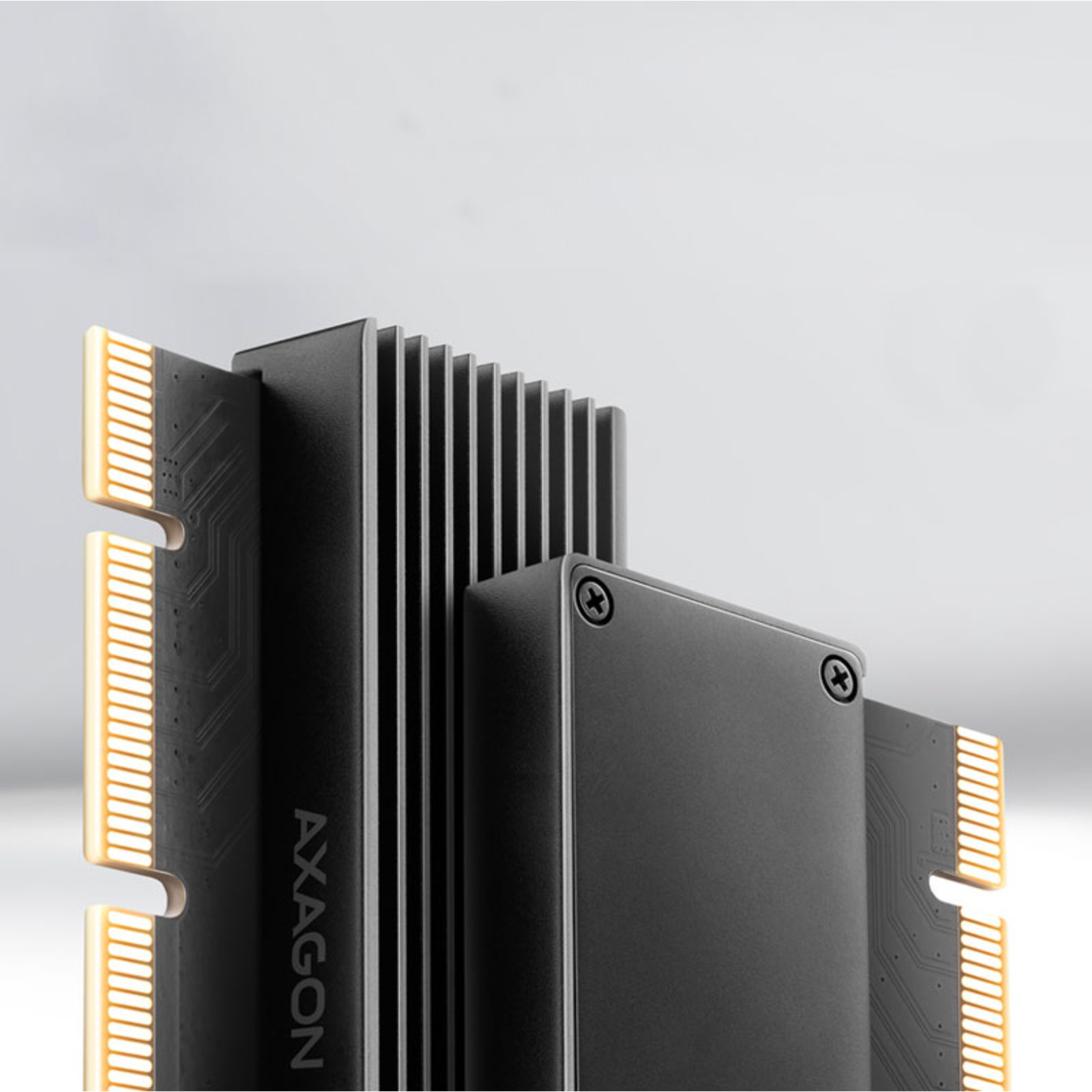 Axagon PCEM2-XS PCI-E 3.0 16x M.2 SSD NVMe 80mm SSD Low Profile