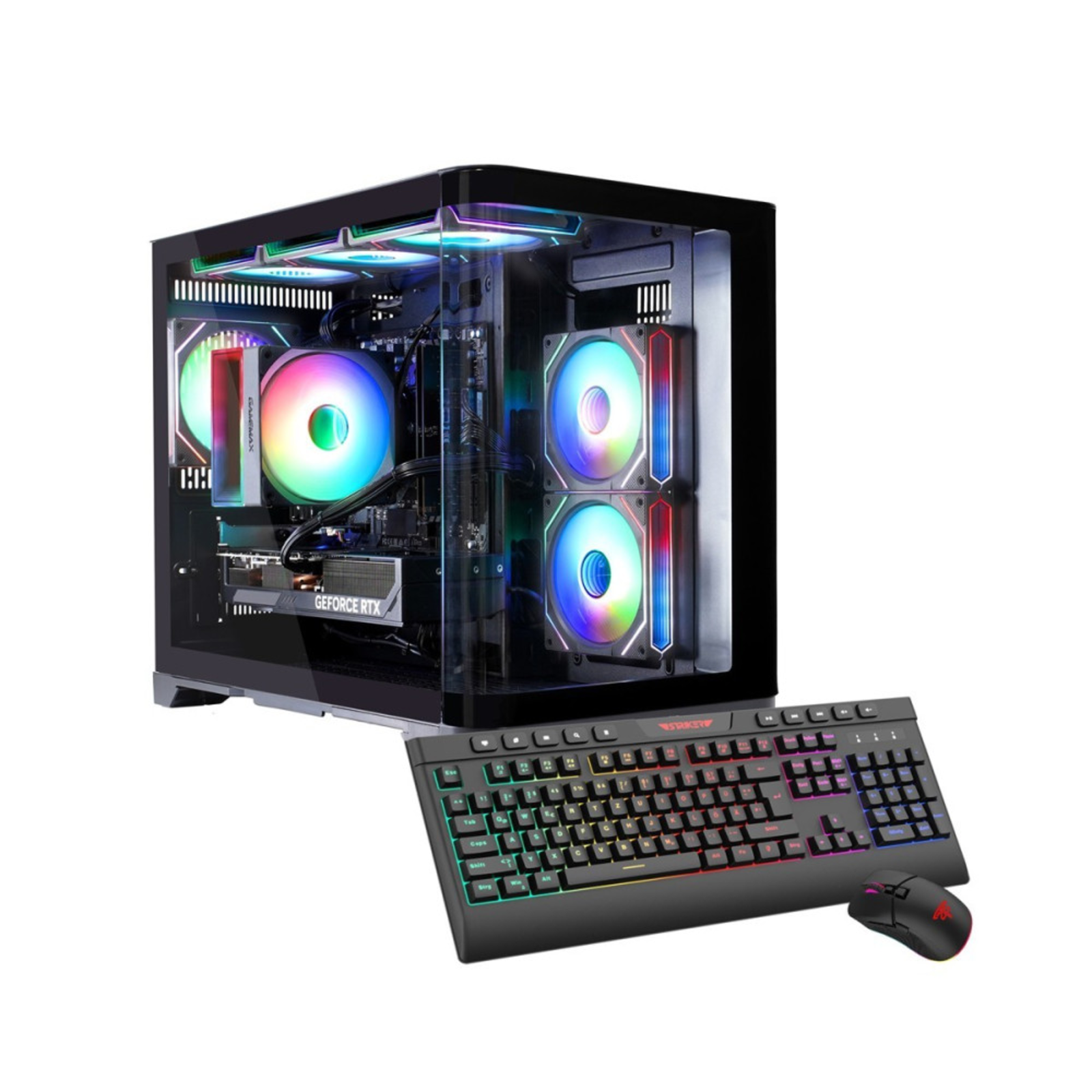 Hyrican GAMEMAX Hype-M BK 7804 Ryzen 7 5700X 16GB/1TB SSD RTX 5070 Win11