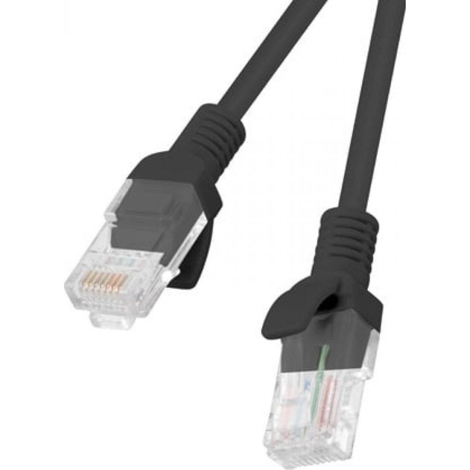 Lanberg PCU5-10CC-0050-BK 0.5 M Cat5e U/UTP (UTP) RJ-45 RJ-45 Black