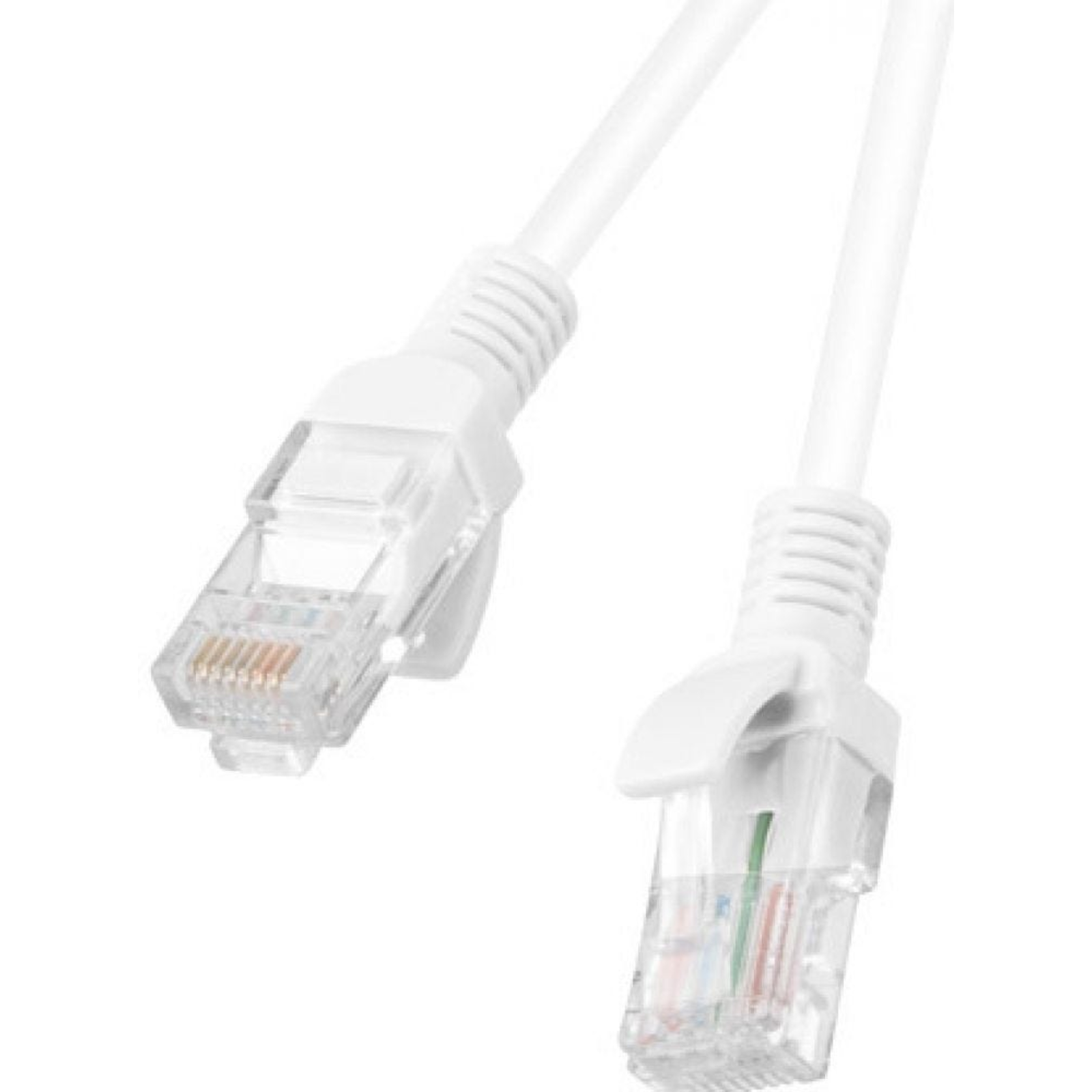 Lanberg PCU6-10CC-0100-W 1 M Cat6 U/UTP (UTP) RJ-45 RJ-45 White