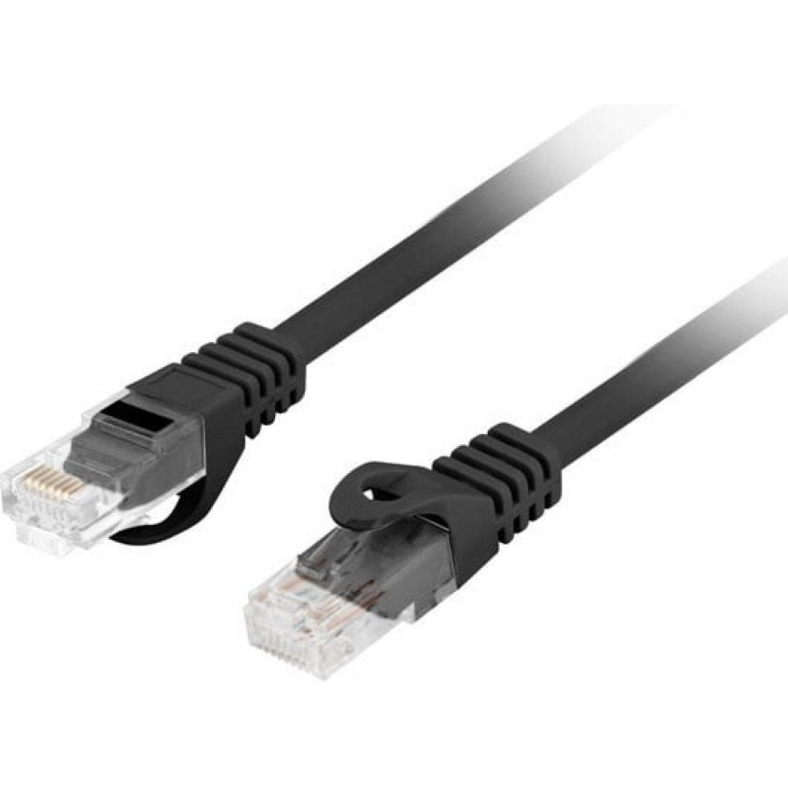 Lanberg PATCH CORD CAT.6 UTP LSZH CU 1.5M BLACK FLUKE CERTIFIED Network CAT 6