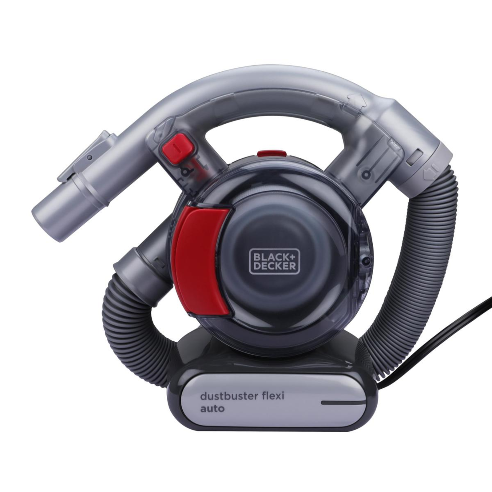 BLACK+DECKER DustBuster Flexi Auto PD1200AV Vacuum Cleaner Hand Model 12.5W 0.56l Red Grey