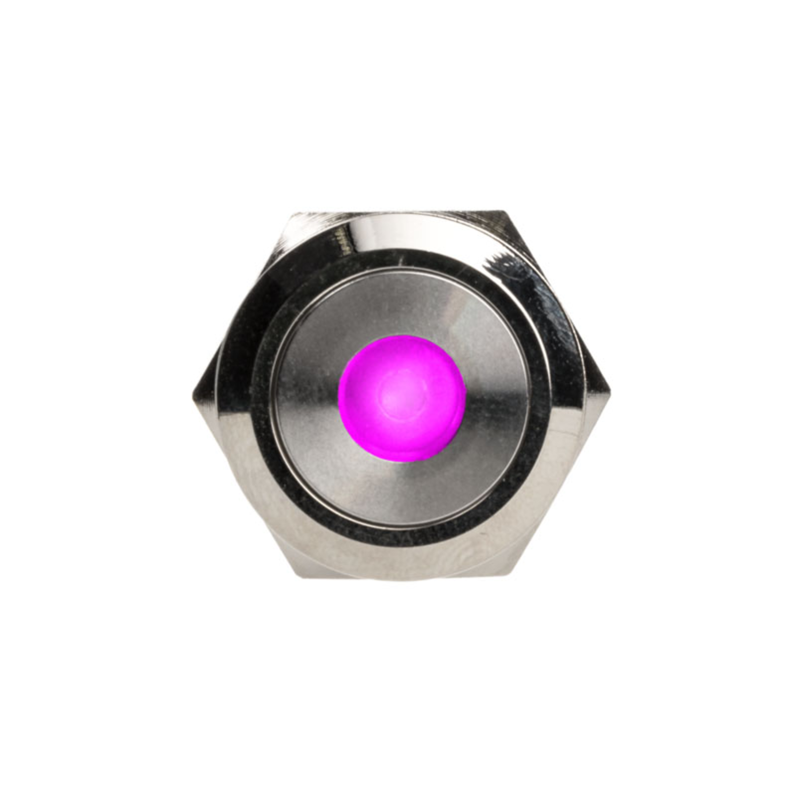 DimasTech Vandalism Switch/button 19mm Silverline Dot RGB