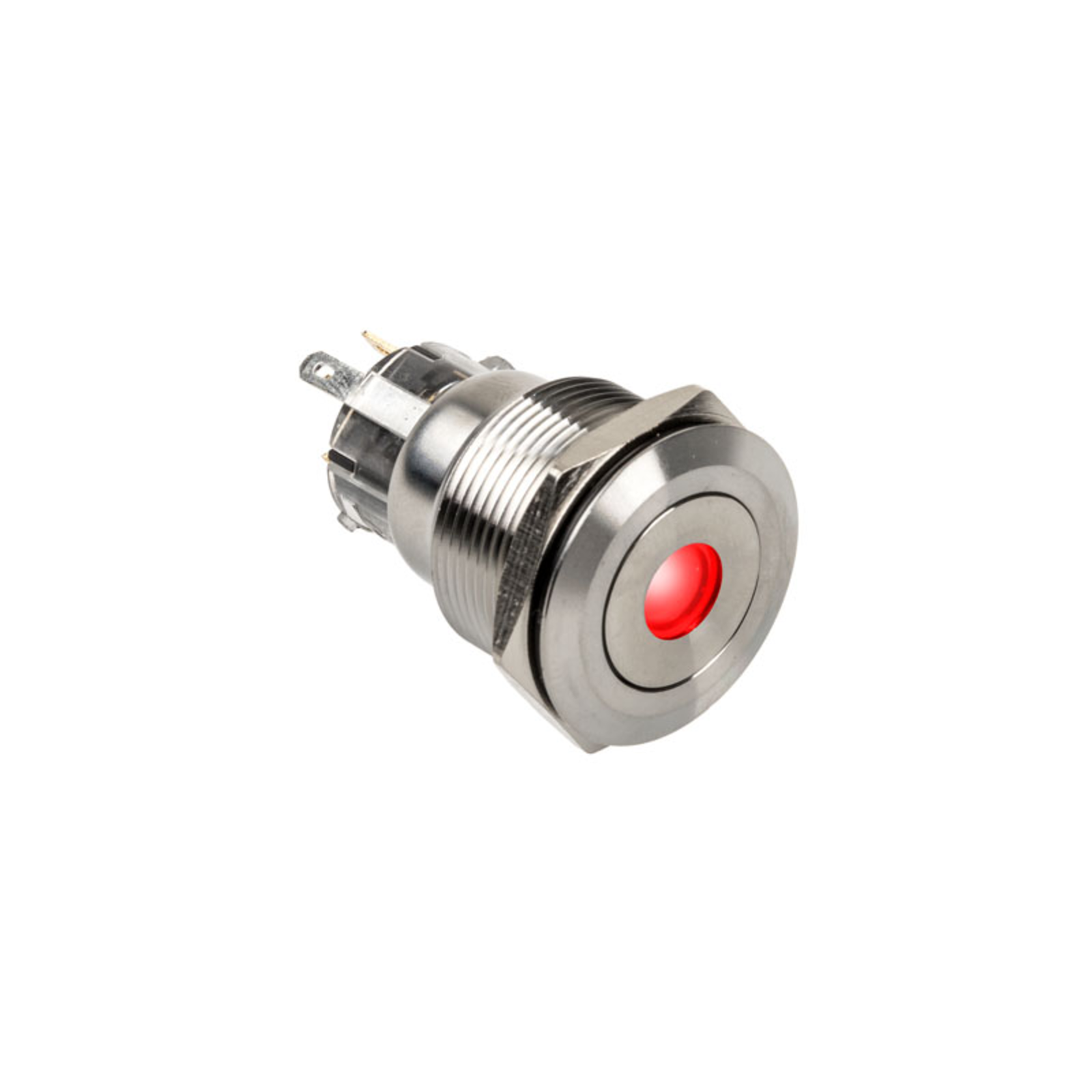 DimasTech Vandalism Switch/button 22mm Silverline Dot RGB