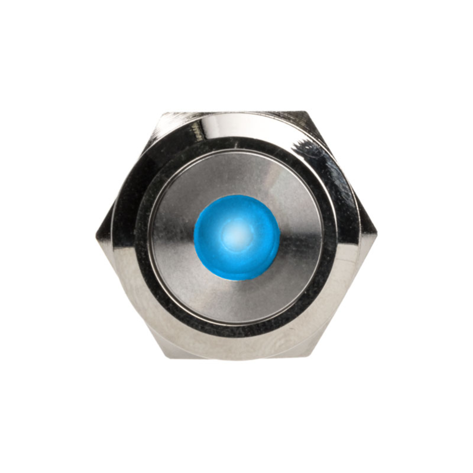DimasTech Vandalism Switch/button 22mm Silverline Dot RGB