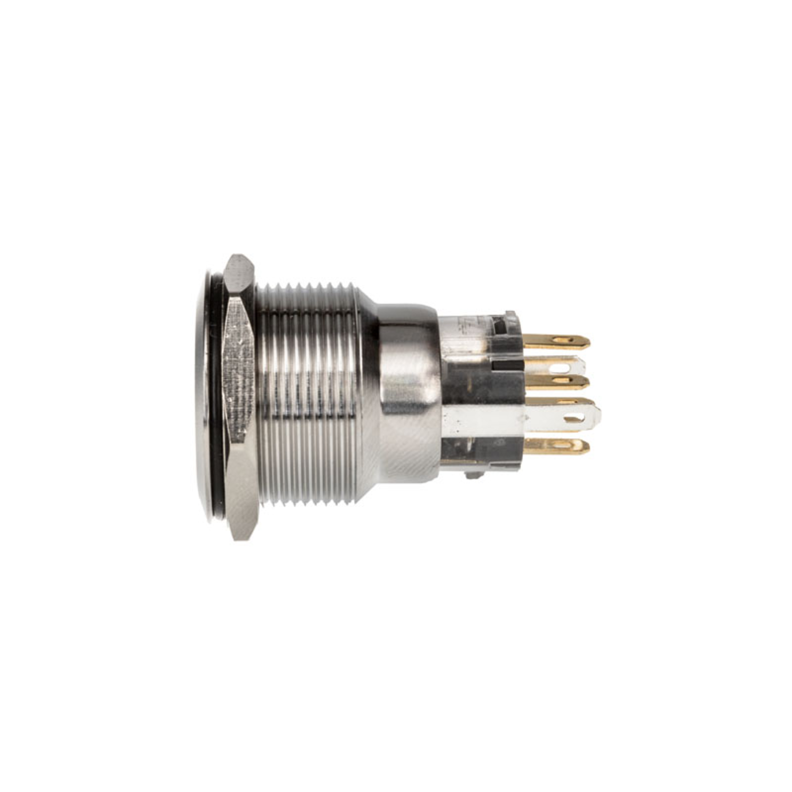DimasTech Vandalism Switch/button 22mm Silverline Dot RGB