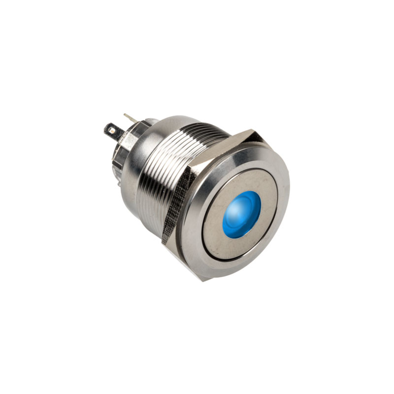 DimasTech Vandalism Switch/button 25mm Silverline Dot RGB