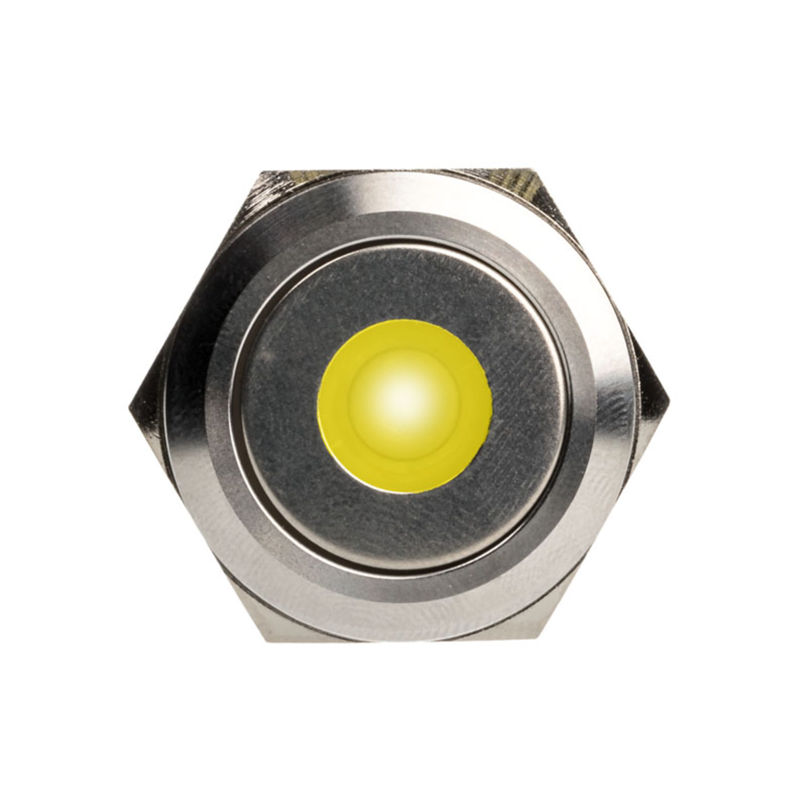 DimasTech Vandalism Button 25mm Silverline Dot RGB
