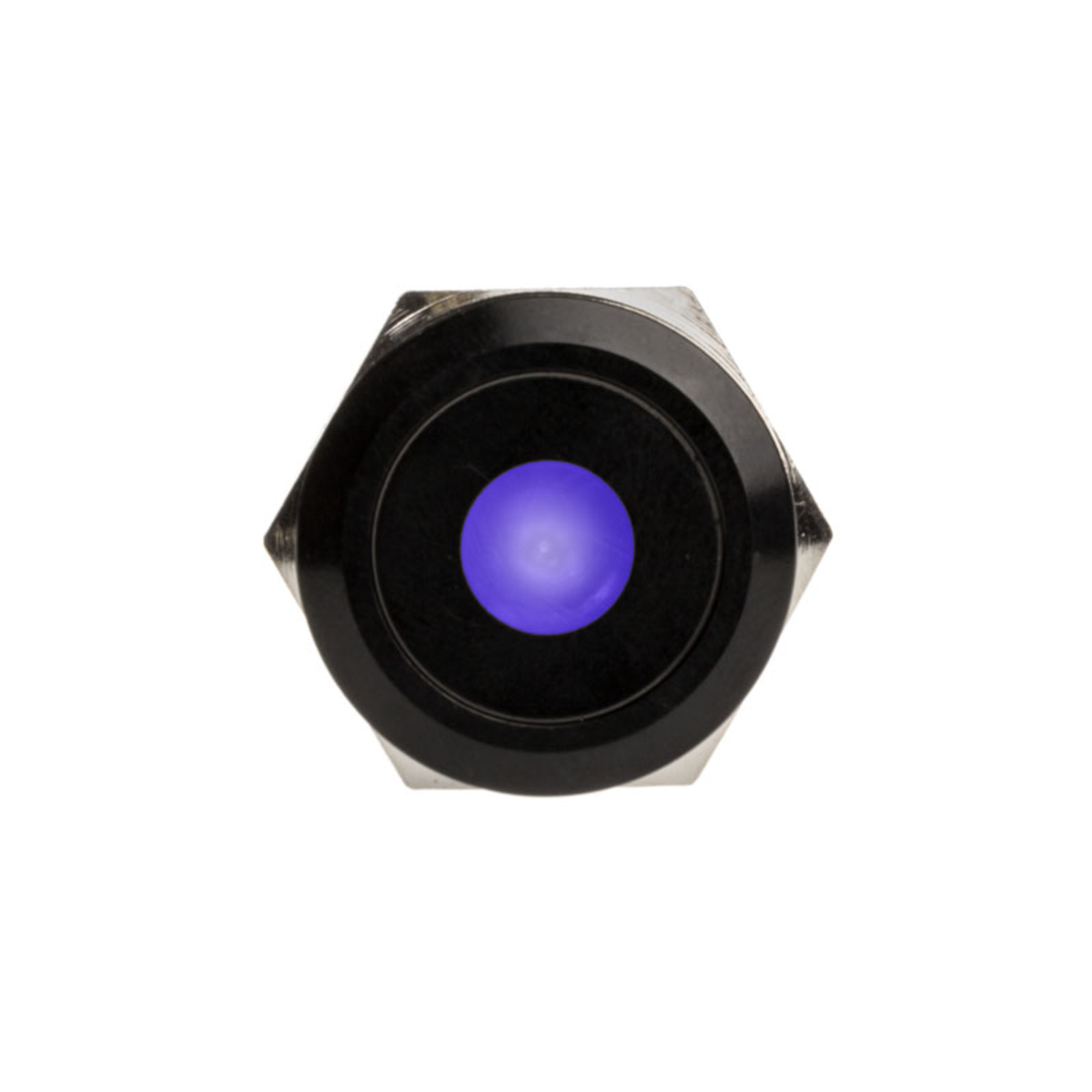 DimasTech Vandalism Switch/button 19mm Blackline Dot RGB