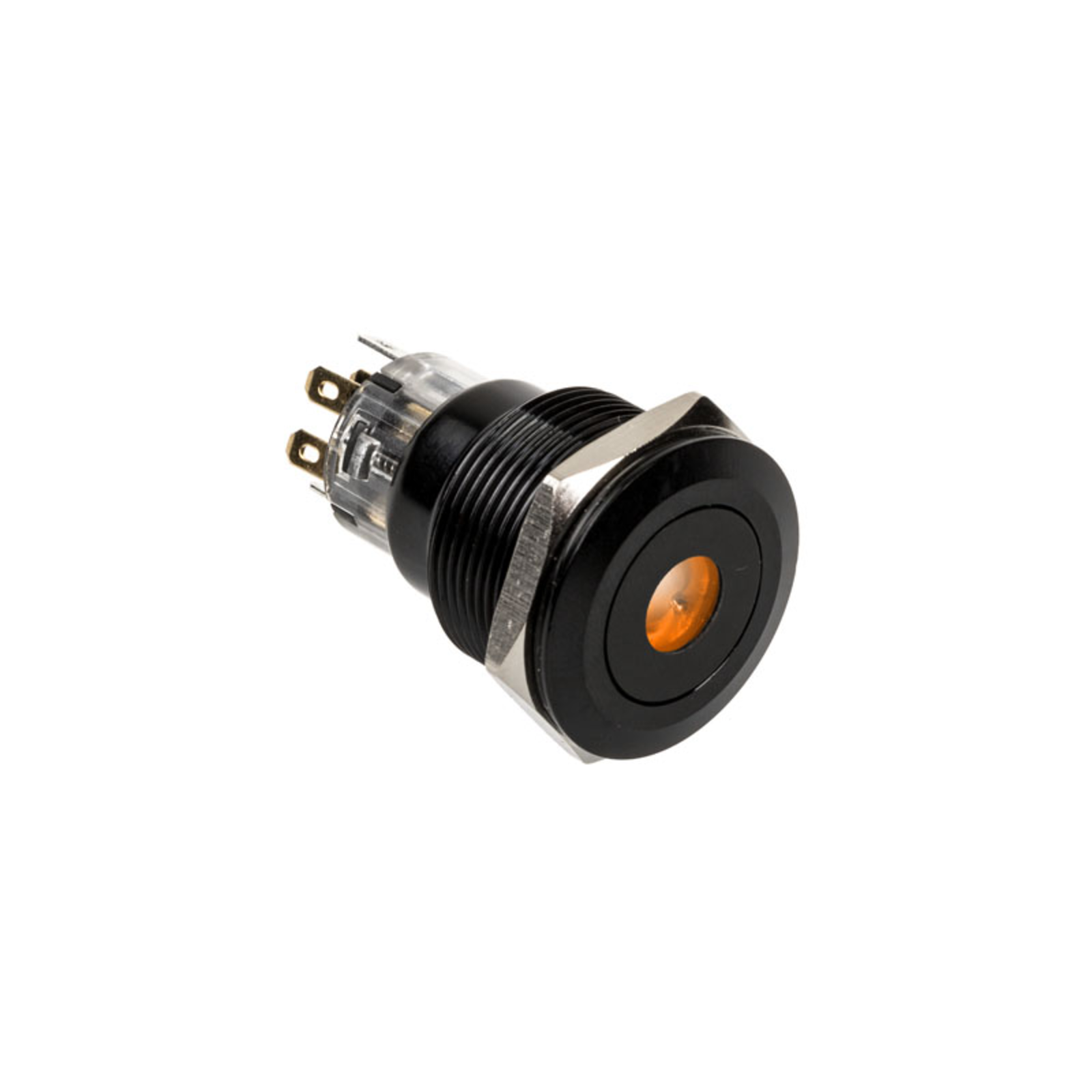 DimasTech Vandalism Switch/button 22mm Blackline Dot RGB