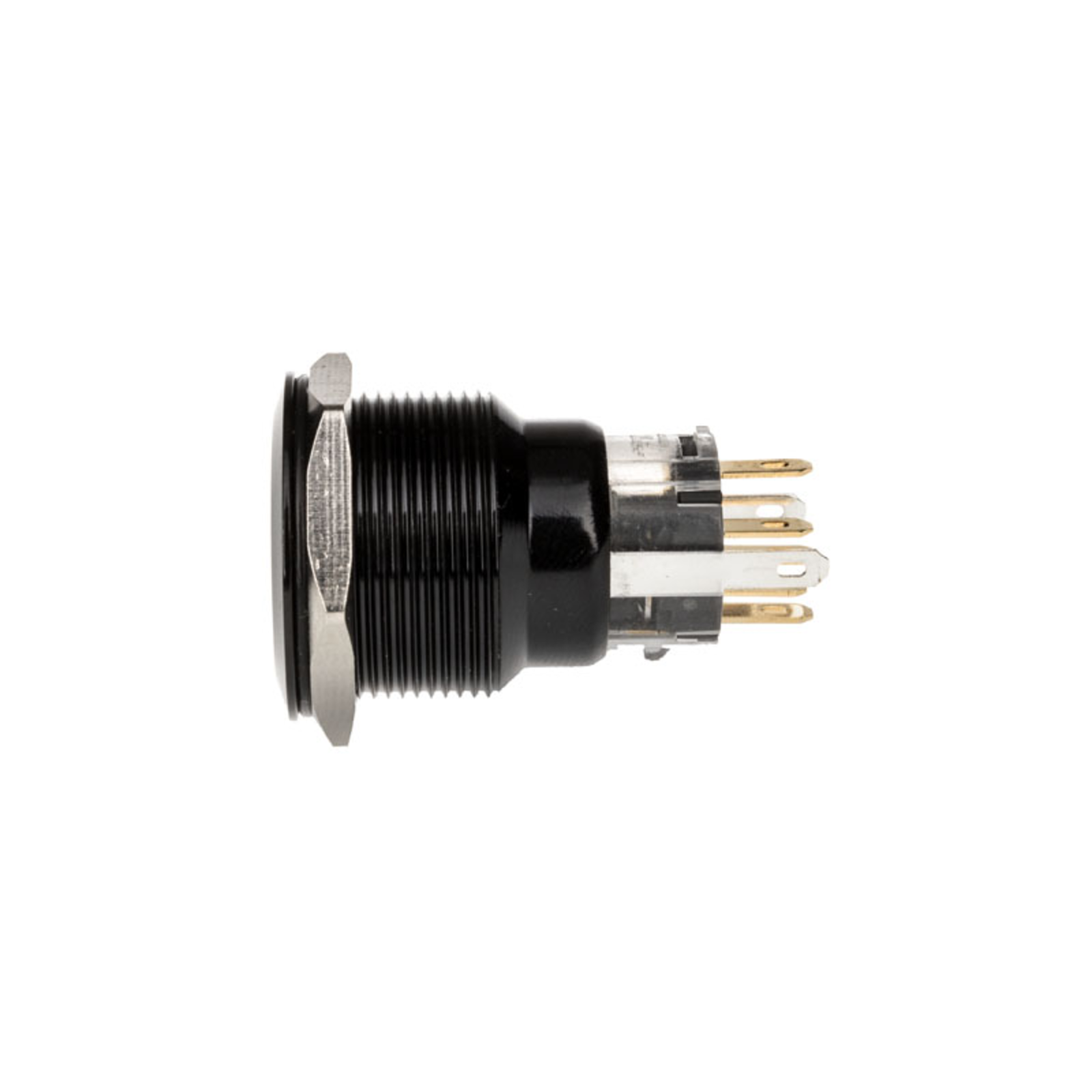 DimasTech Vandalism Switch/button 22mm Blackline Dot RGB
