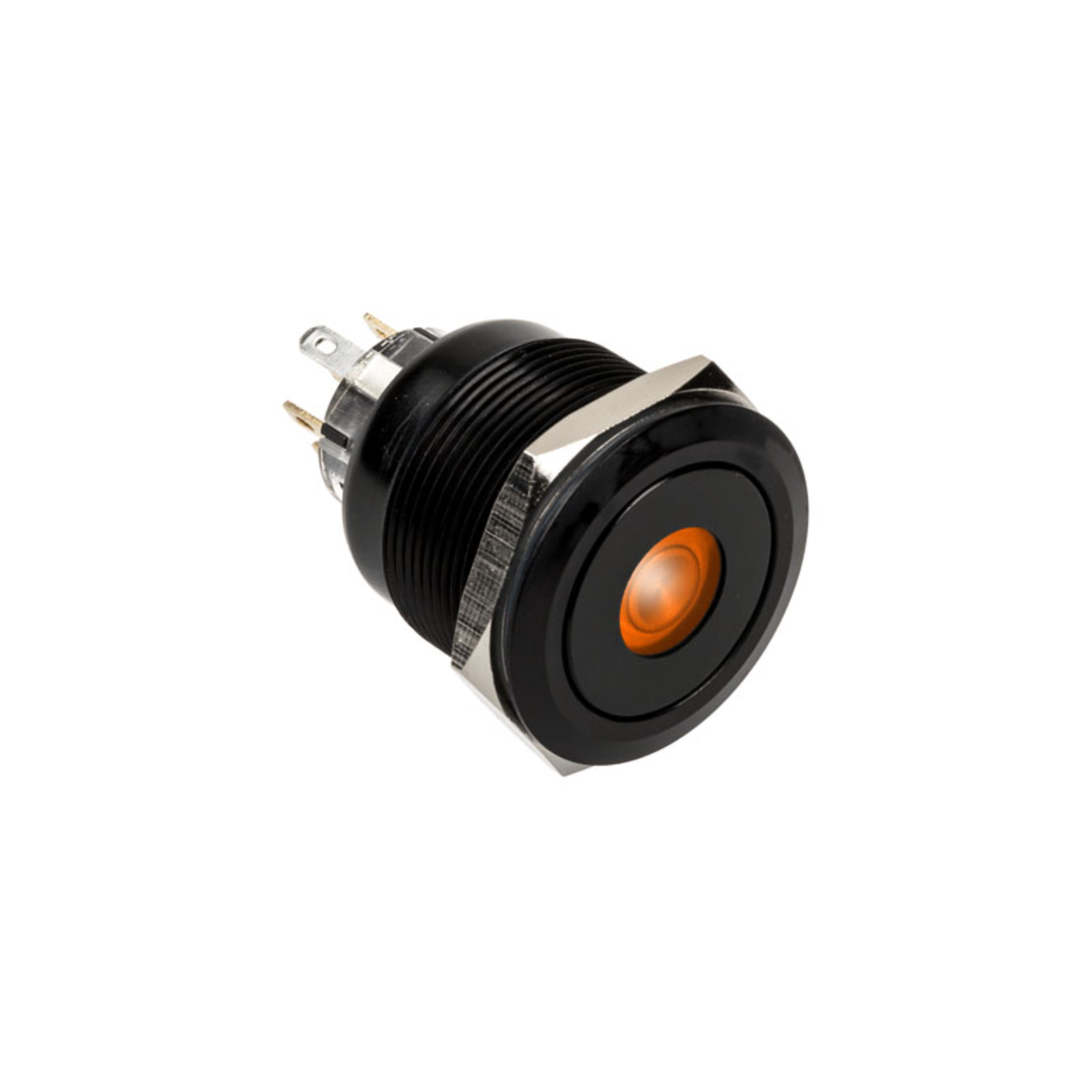 DimasTech Vandalism Switch/button 25mm Blackline Dot RGB