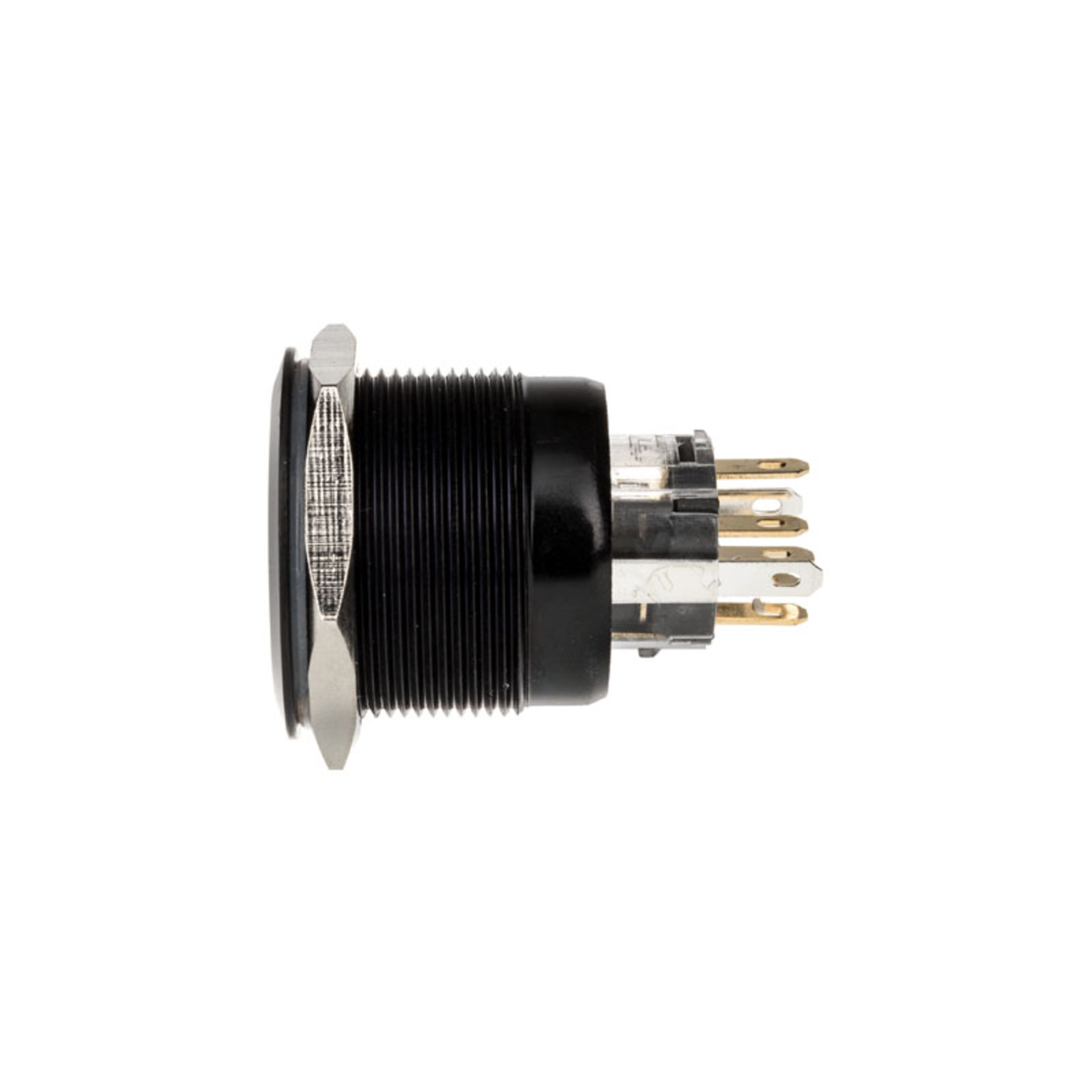 DimasTech Vandalism Switch/button 25mm Blackline Dot RGB