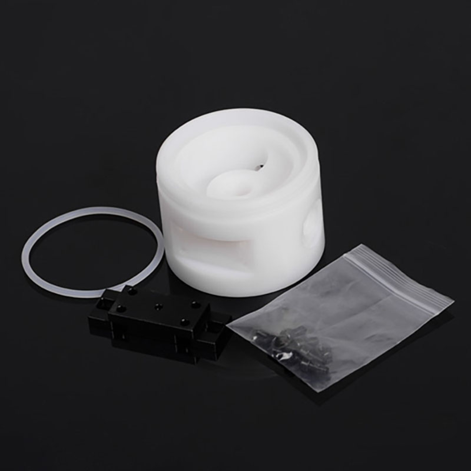 Barrow D5 Pump Housing Aluminium White