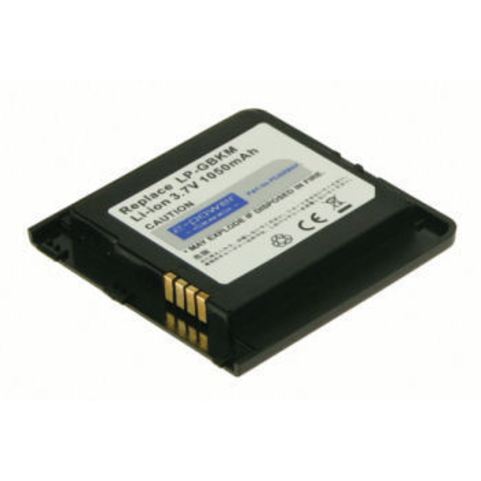 2-POWER PDA0094A Rechargeable Battery Black Lithium-ion (Li-ion) 1050 MAh 3.7 V 57 Mm