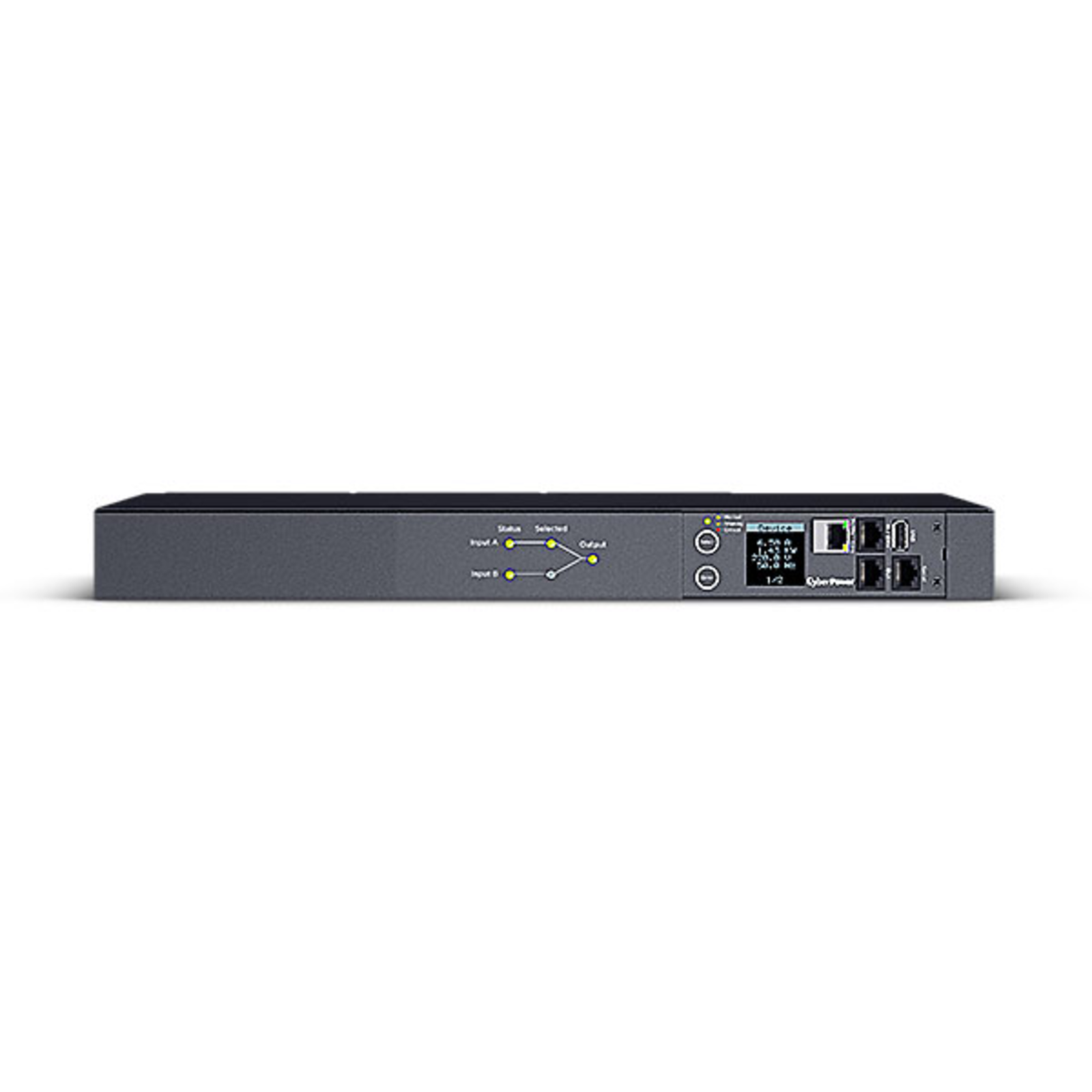 CyberPower PDU Power Distribution Switched ATS PDU44004 12A CE 12-gang Rack 1U