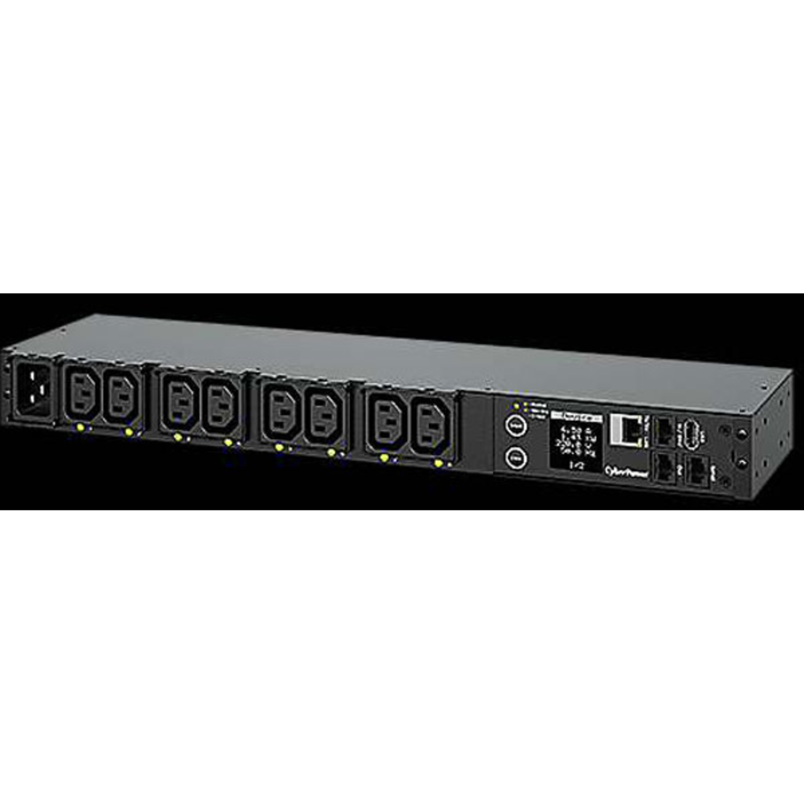 CyberPower PDU Switched MBO 230V/16A 1U 8x C13 Output 1x C20 Input
