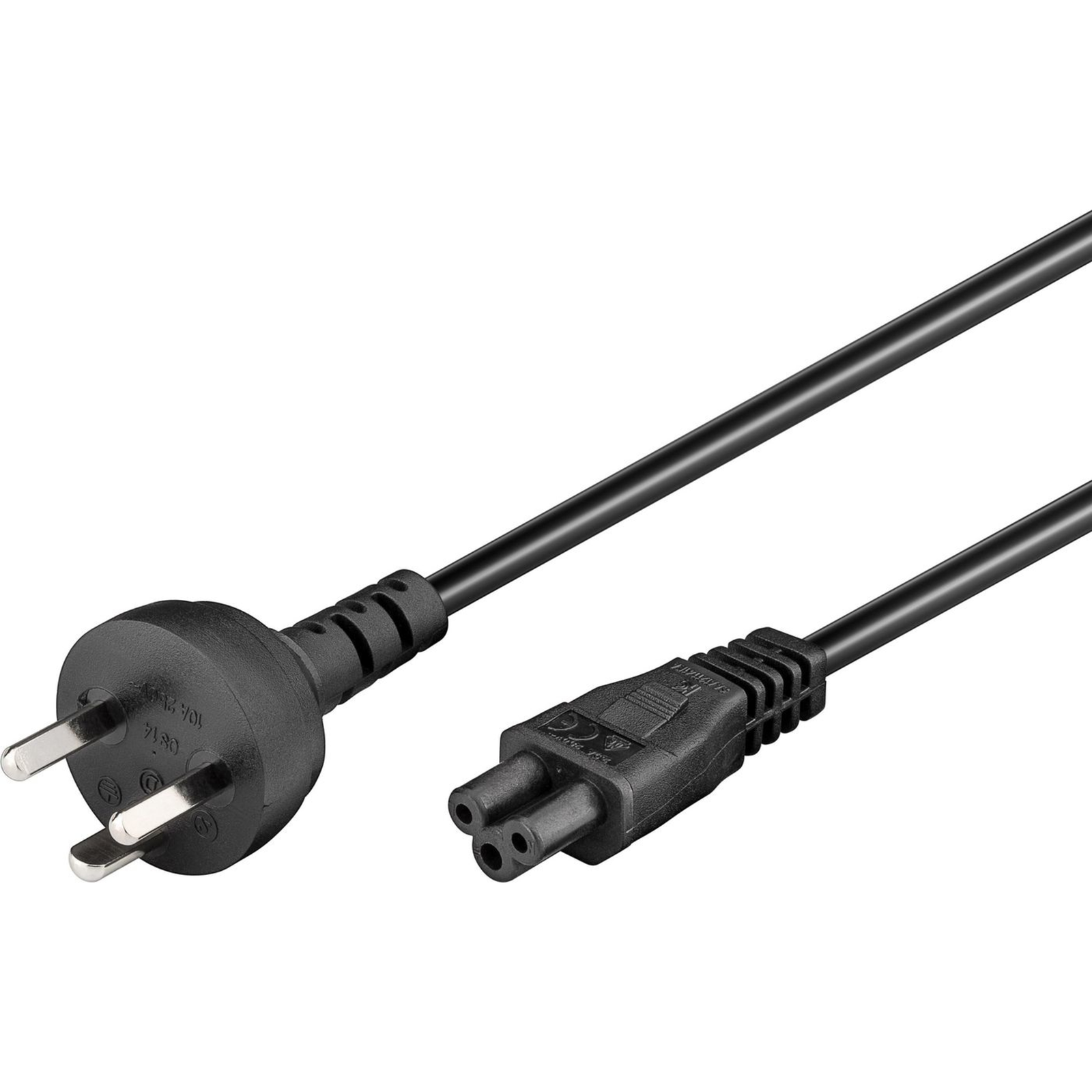 Micro Connect Power Cord DK EDB C5 1.8m Black