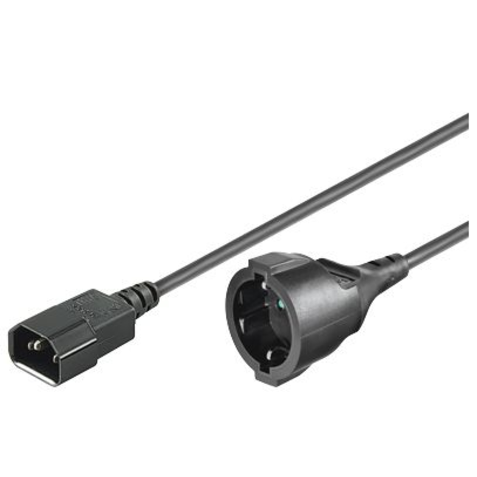 Micro Connect Power Cord C14 -Schuko M-F 2m. 3Gx1MM2 10/16A 250V