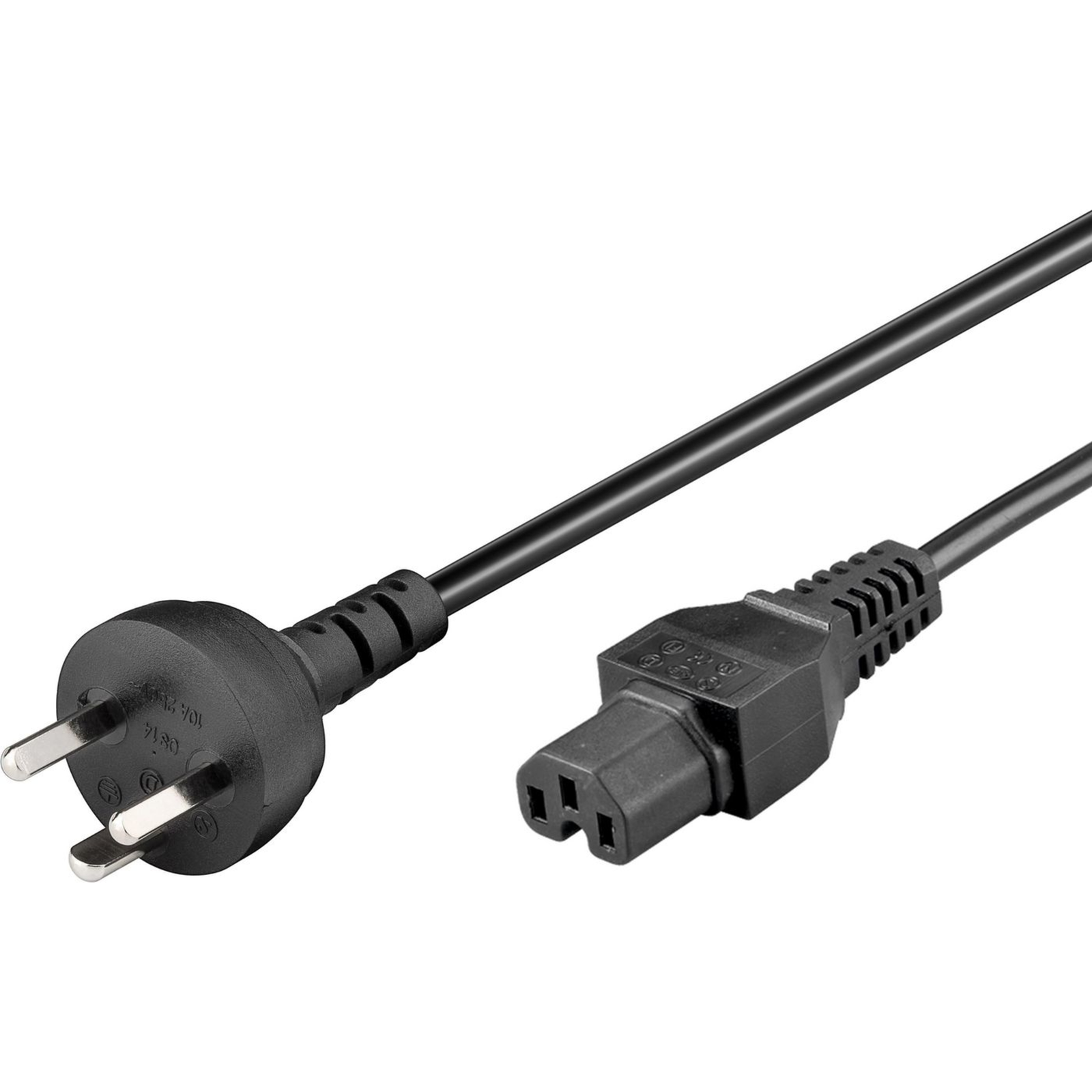Micro Connect Power Cord DK EDB to C15 1.8m DK IEC 320 EDB to C15 Black