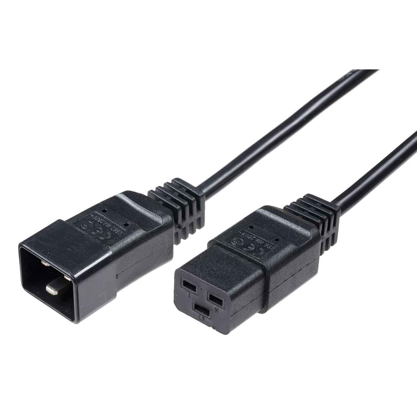 Micro Connect Power Cord C19 C20 16A 3m Black