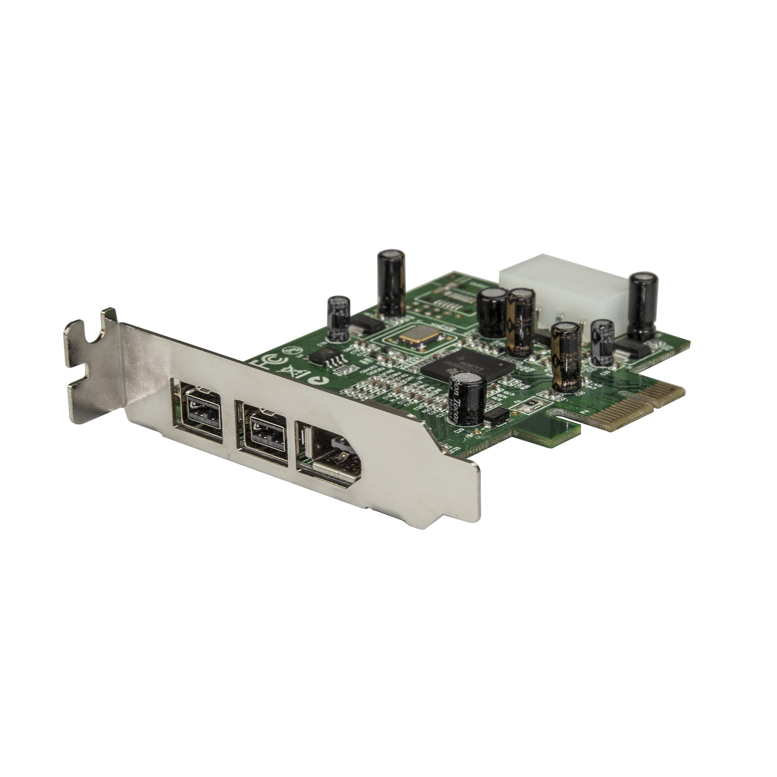 StarTech.com 3 Port 800+400 FireWire PCI Express Interfaces Low Profile Combo Card