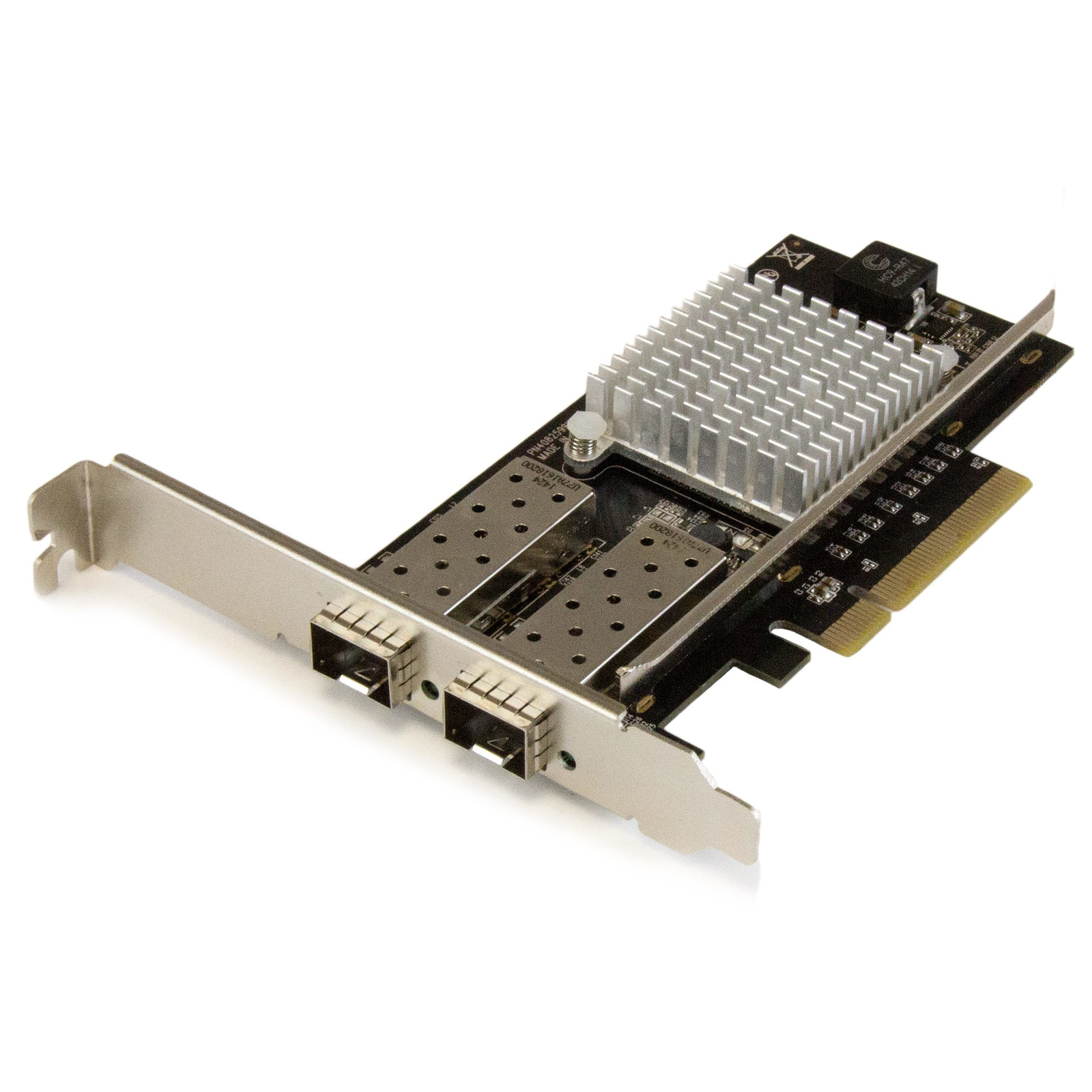 StarTech.com 10G Network Card 2x 10G Open SFP+ Multimode LC Fiber Connector Intel 82599 C
