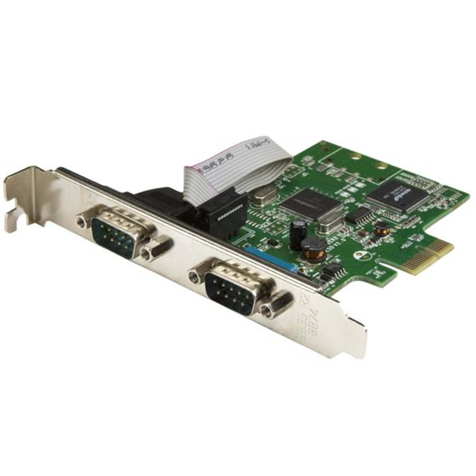 StarTech.com 2 Port PCI Express Serial Card with 16C1050 UART RS232 PCIe Serial Full-height