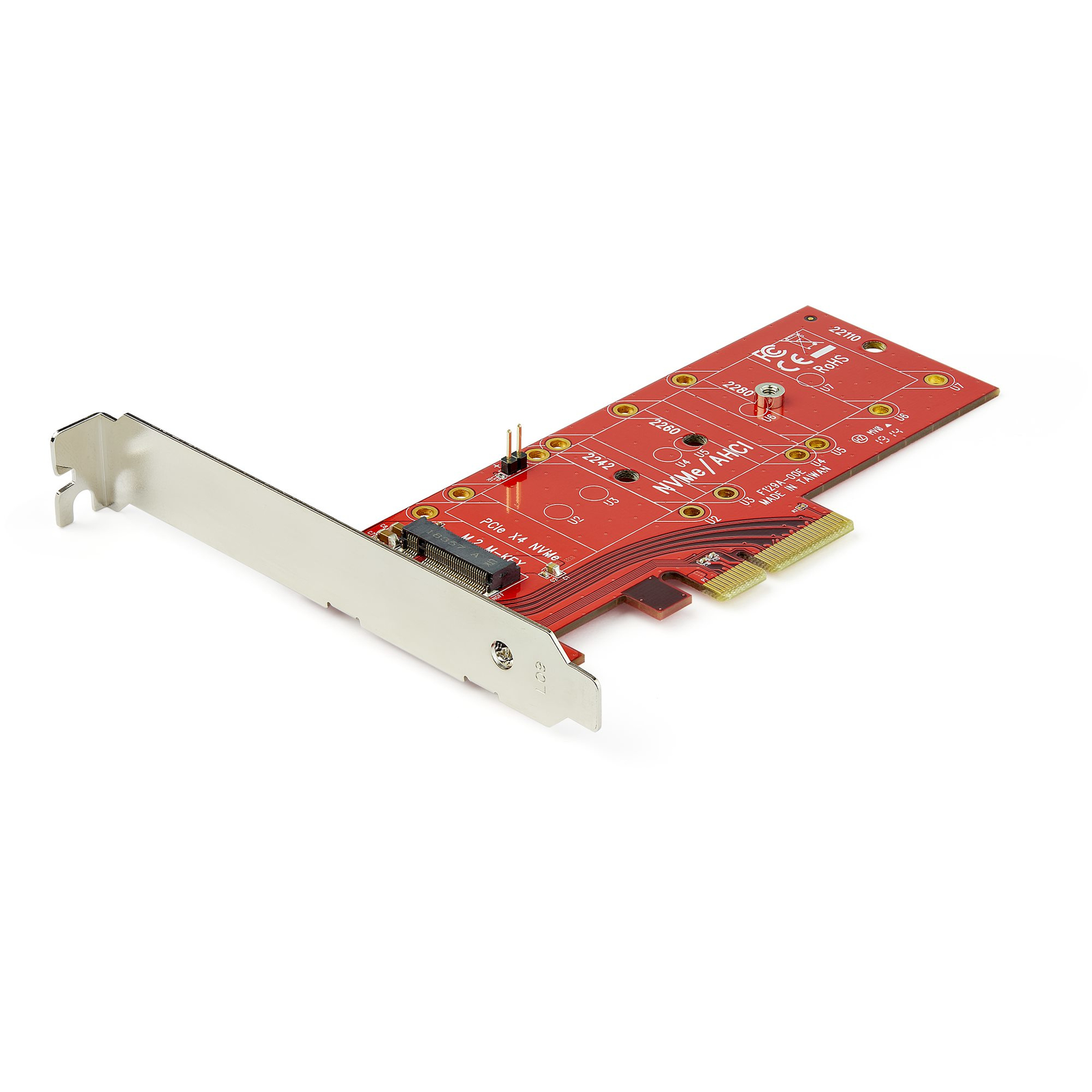 StarTech.com M2 PCIe SSD Adapter X4 PCIe 3.0 NVMe AHCI NGFF M-Key