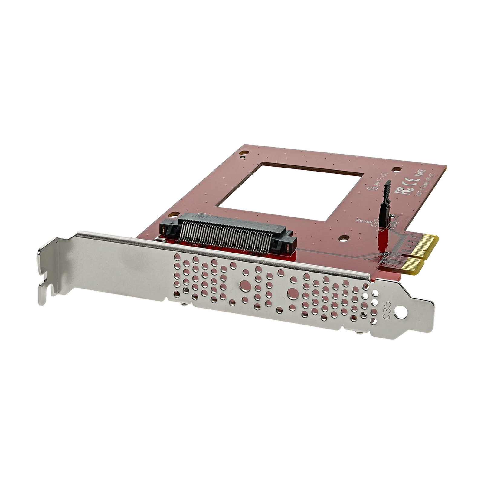 StarTech.com Adapter PEX4SFF8639 2.5 Inch U.2 NVMe SSD U.2/PCIe 4x