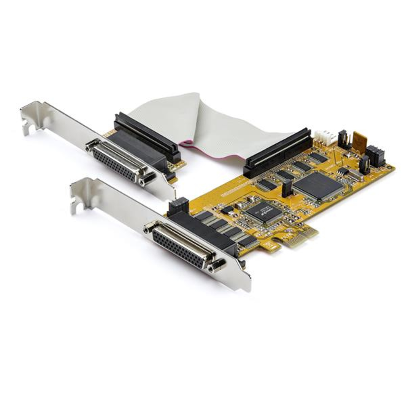 StarTech.com 8 Port Serial RS232 PCI Express Interface Card with 16550 UART PCIe Serial