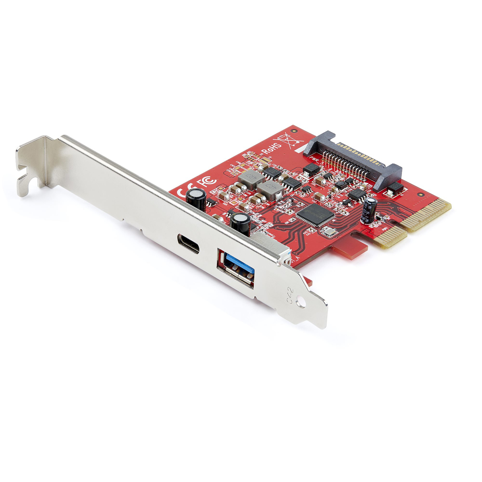 StarTech.com 10GBPS USB-C/USB-A PCIE Card Card USB 3.1 GEN 2 PCI EXPRESS