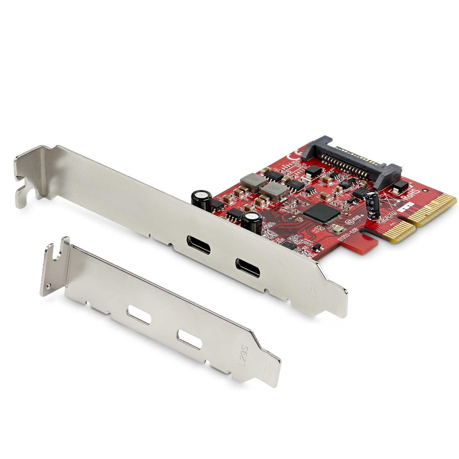 StarTech.com 2 Port PCIe USB 3.1 Card 2x USB-C USB 3.2 Gen 2 up to 10 Gbit-s PCIe USB 3.2